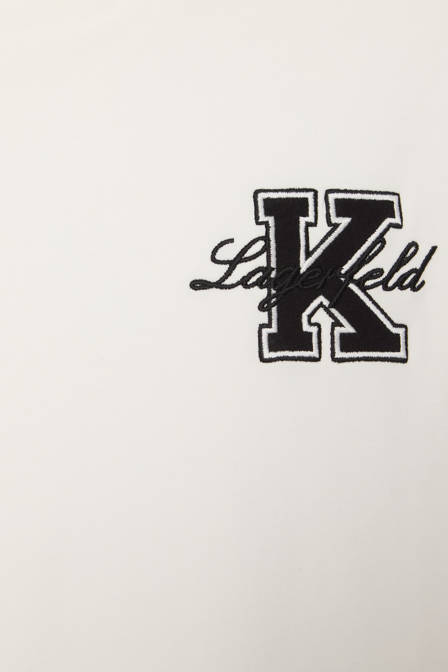 Мужская белая футболка Karl Lagerfeld 552221.755148;60