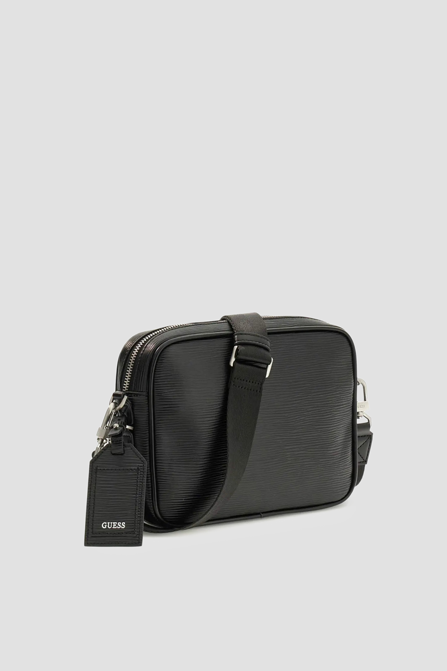 Мужская черная сумка Guess HMMIPW.P6222;BLA