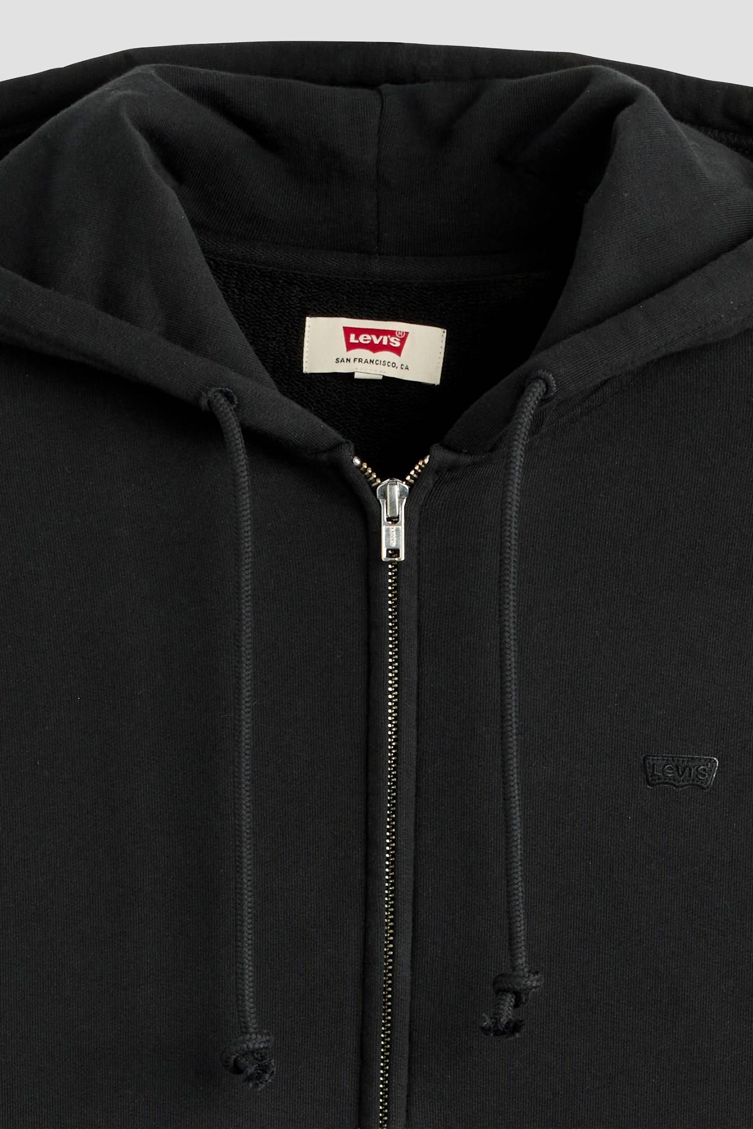 Мужская черная кофта на молнии Levi’s® 34584;0047