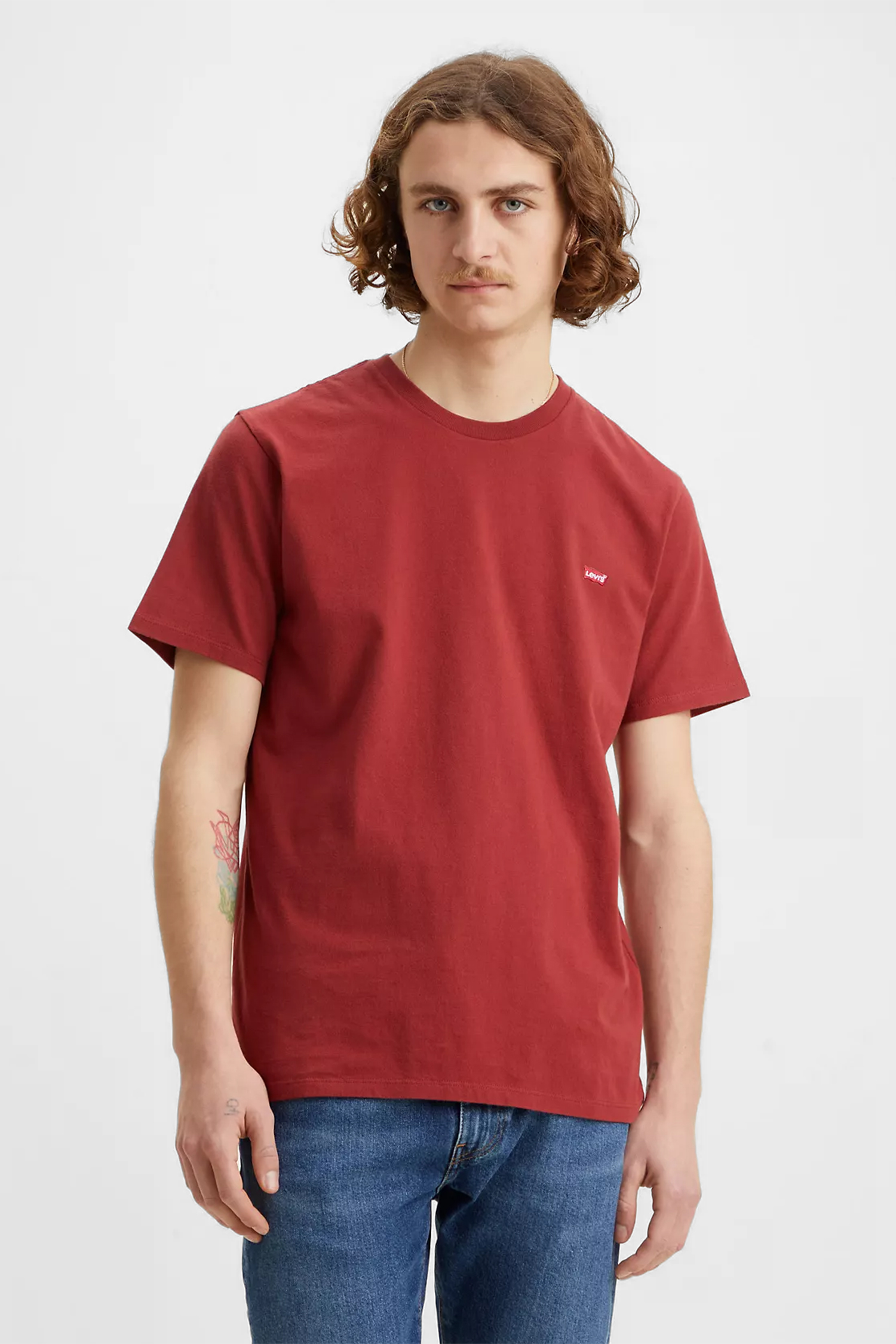 Мужская красная футболка Levi’s® 56605;0141