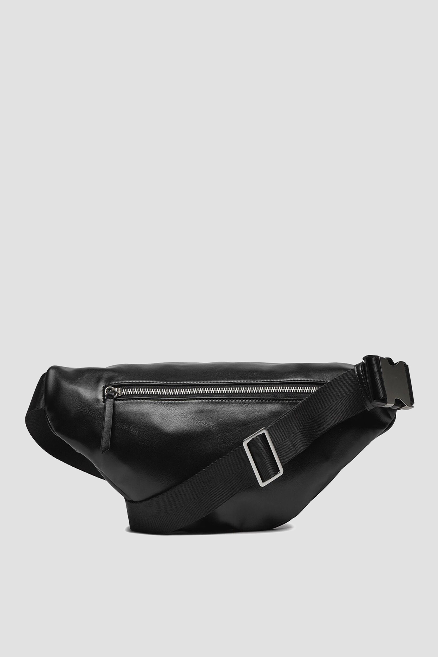 Чоловіча чорна поясна сумка Guess HMBELG.P4188;BLA