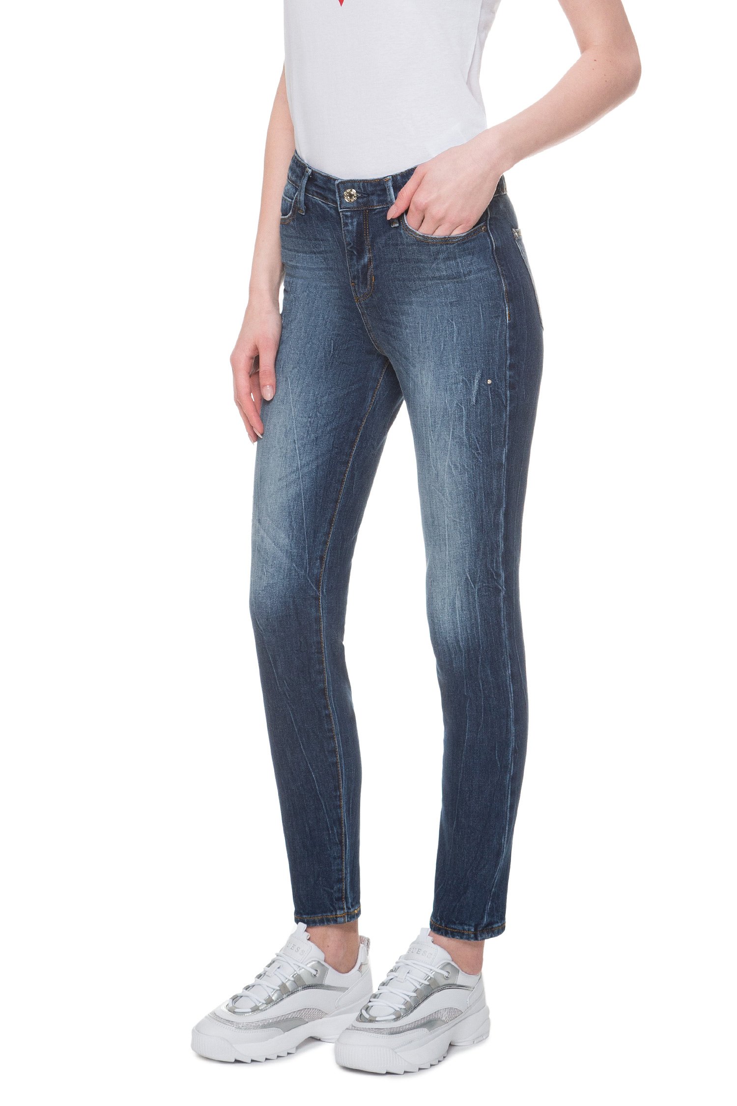 Женские синие джинсы Guess W01A46.D3XR2;BPRO