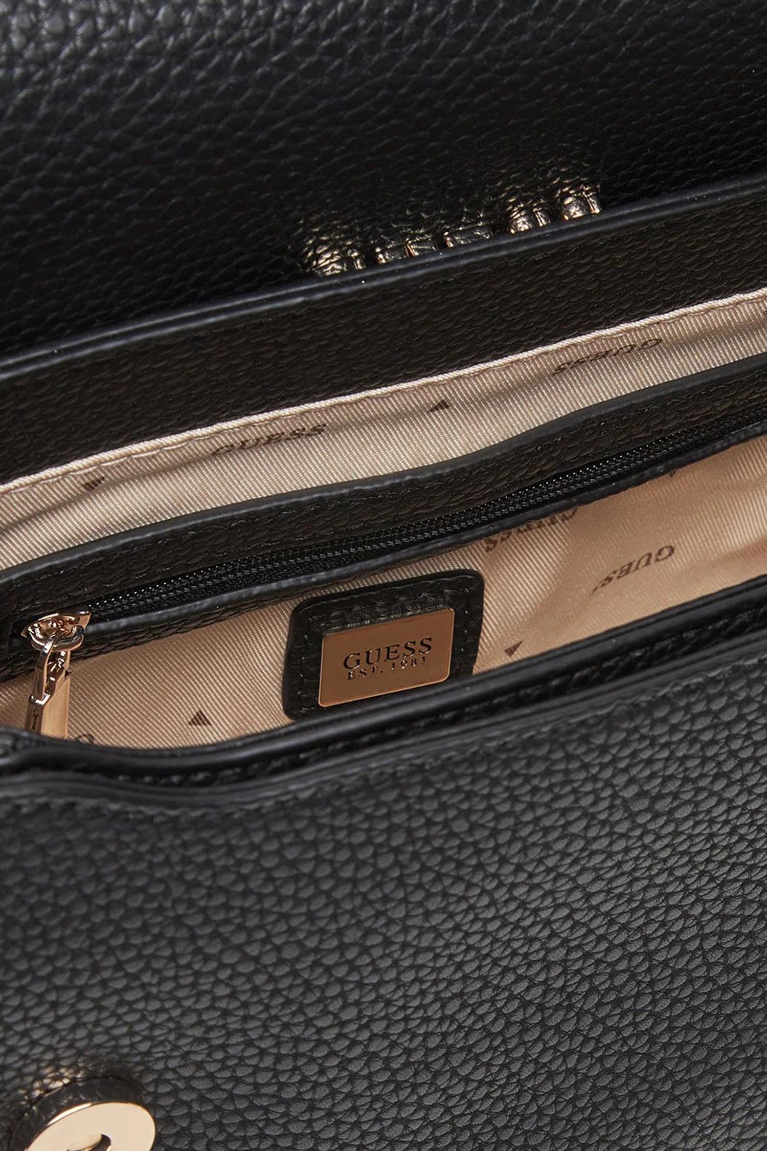 Женская черная сумка Guess HWBG73.34210;BLA