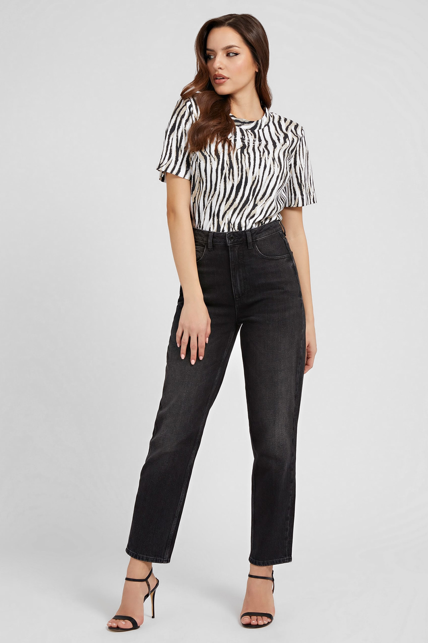 Жіночі чорні джинси Guess W2YA21.D4QD1;AUBK