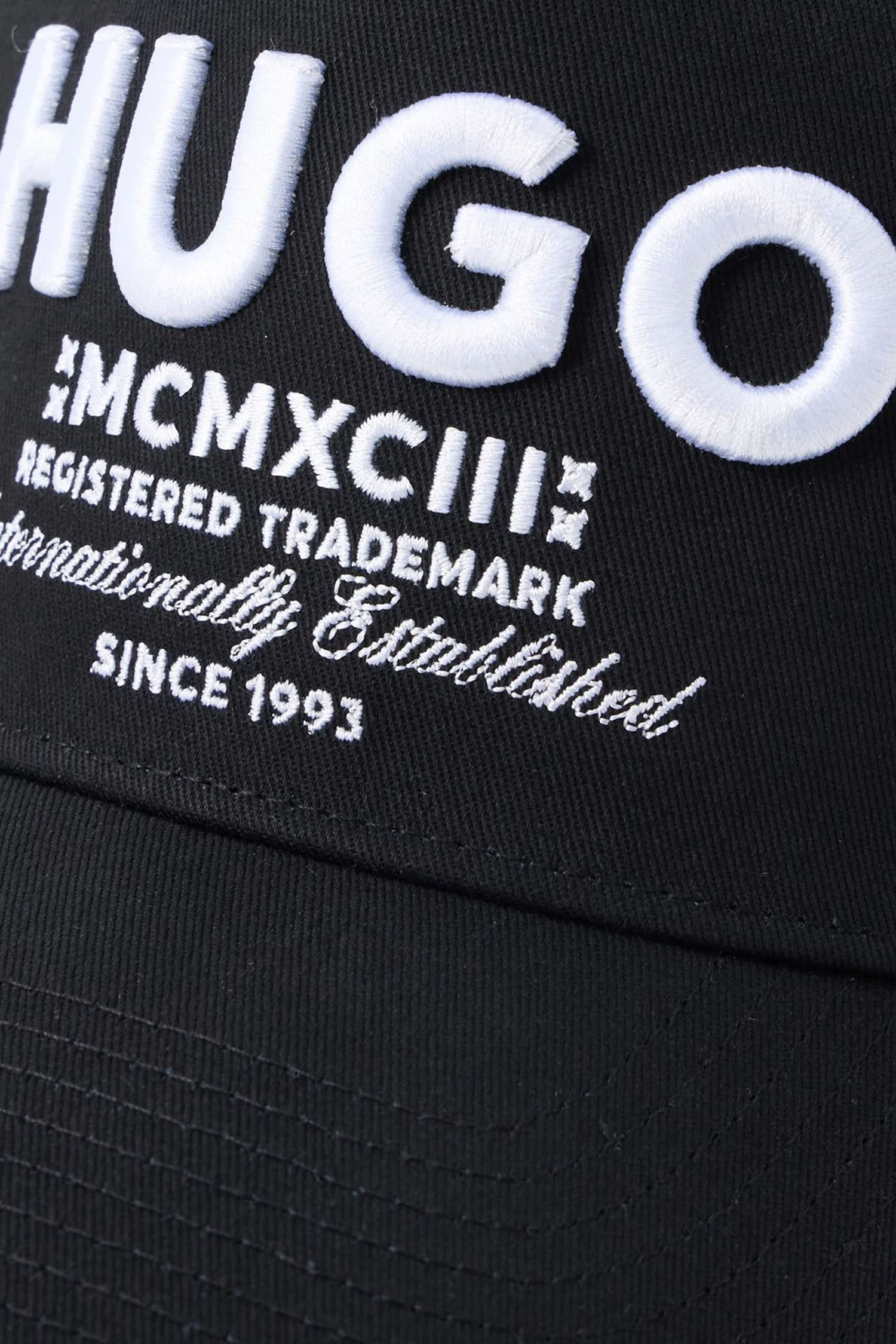 Чоловіча чорна кепка HUGO BLUE 50555774;001