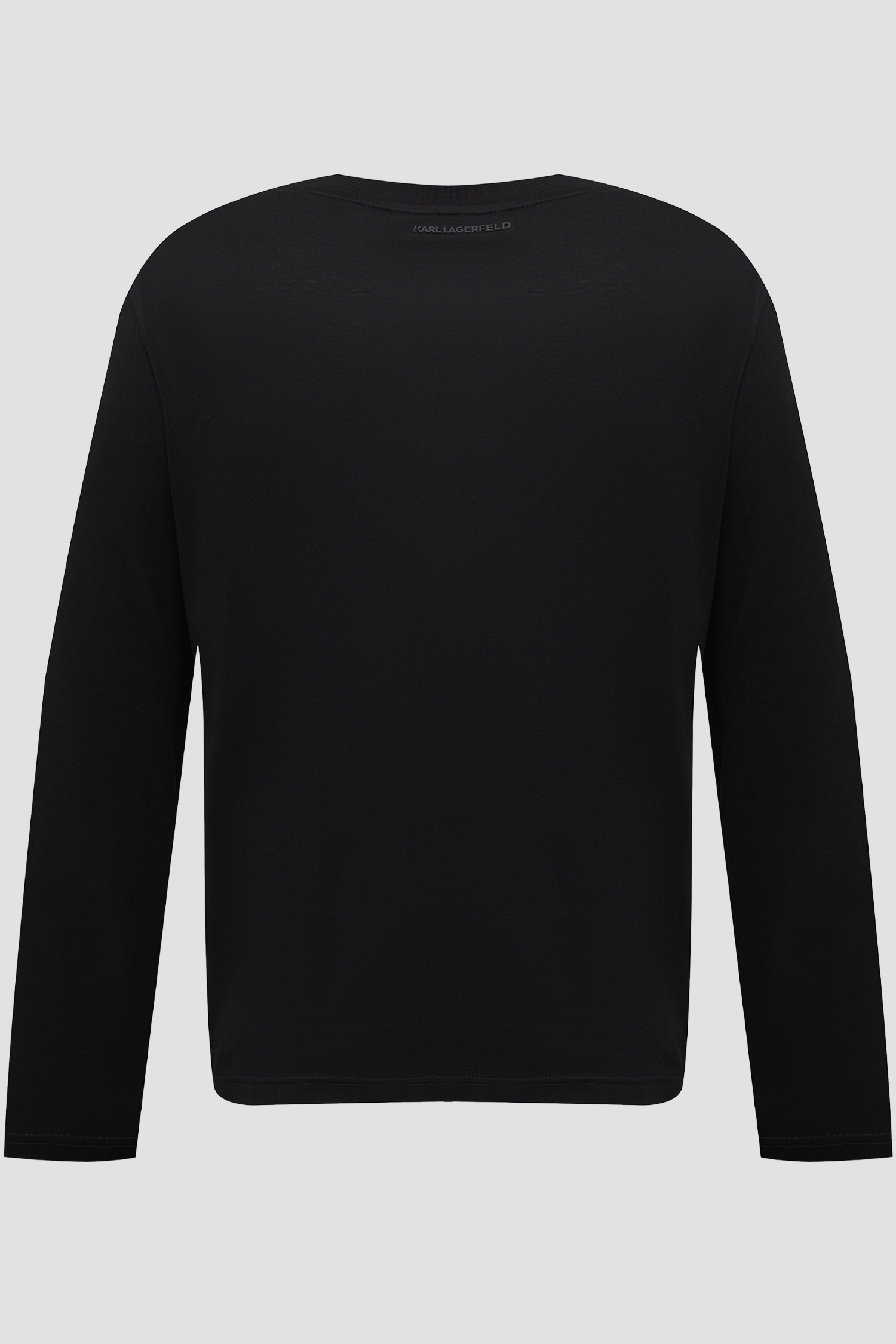 Мужской черный лонгслив Karl Lagerfeld 564200.755002;990