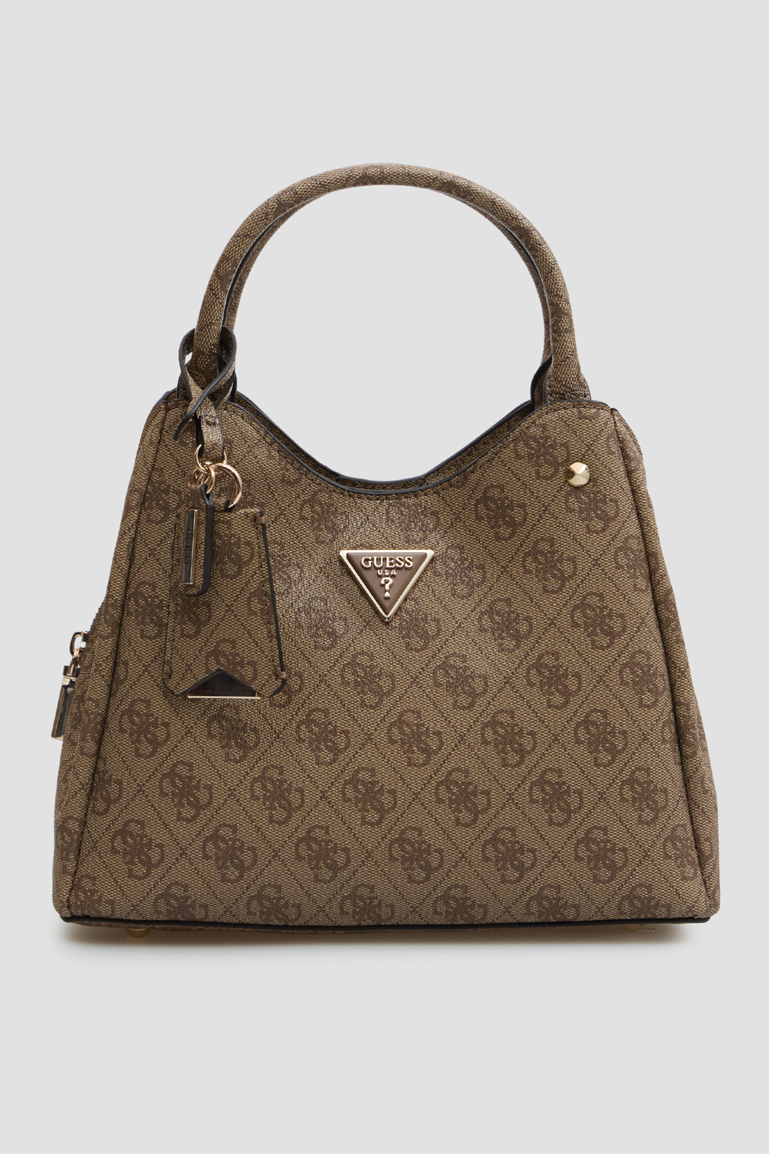 ゆ Женская бежевая сумка с узором Guess HWSG69.74050;LTL — Ultrashop
