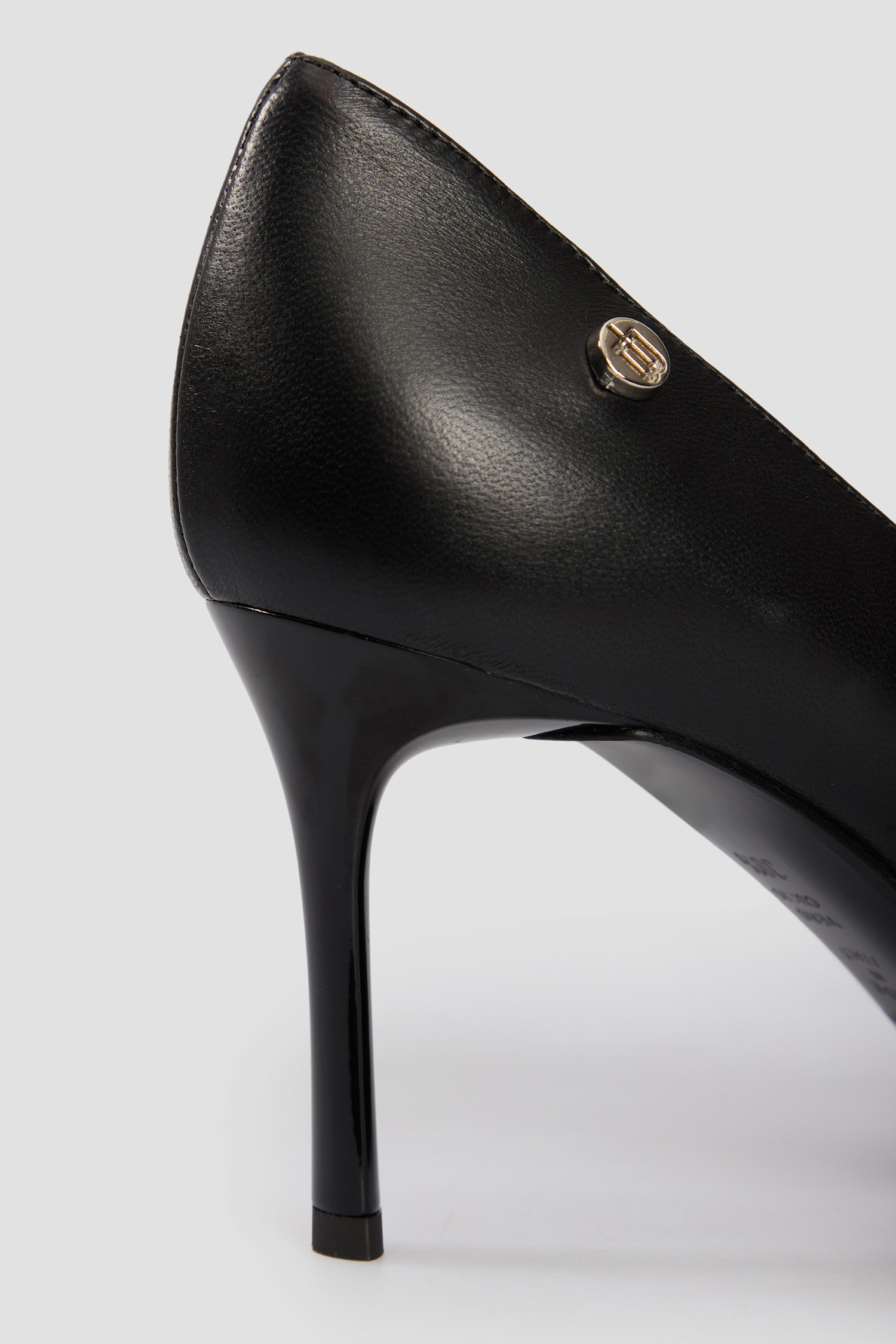 Жіночі чорні шкіряні човники BALDININI D5B071P7NAPP;0000