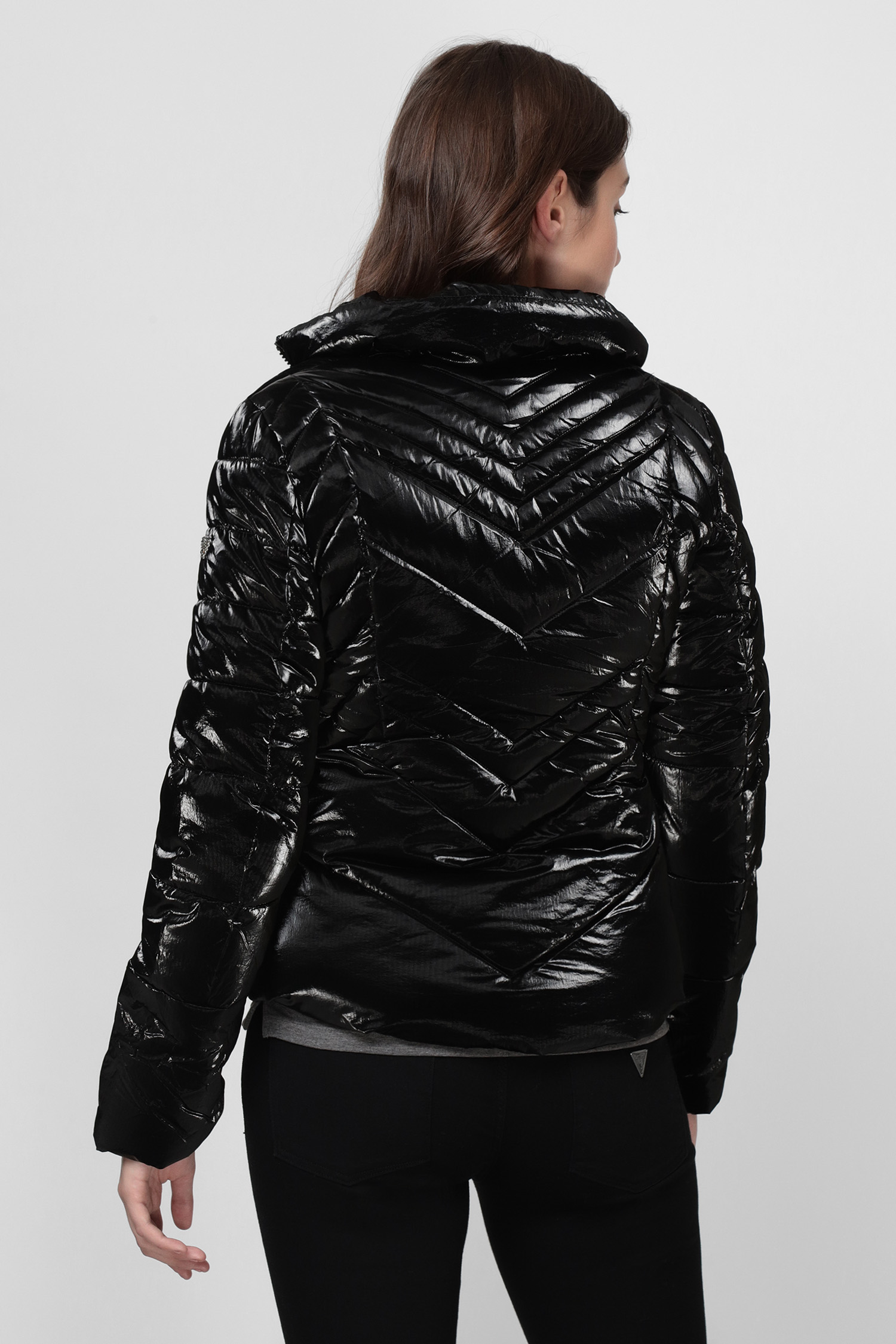 Женская черная куртка Guess W0BL0D.WDH20;JBLK