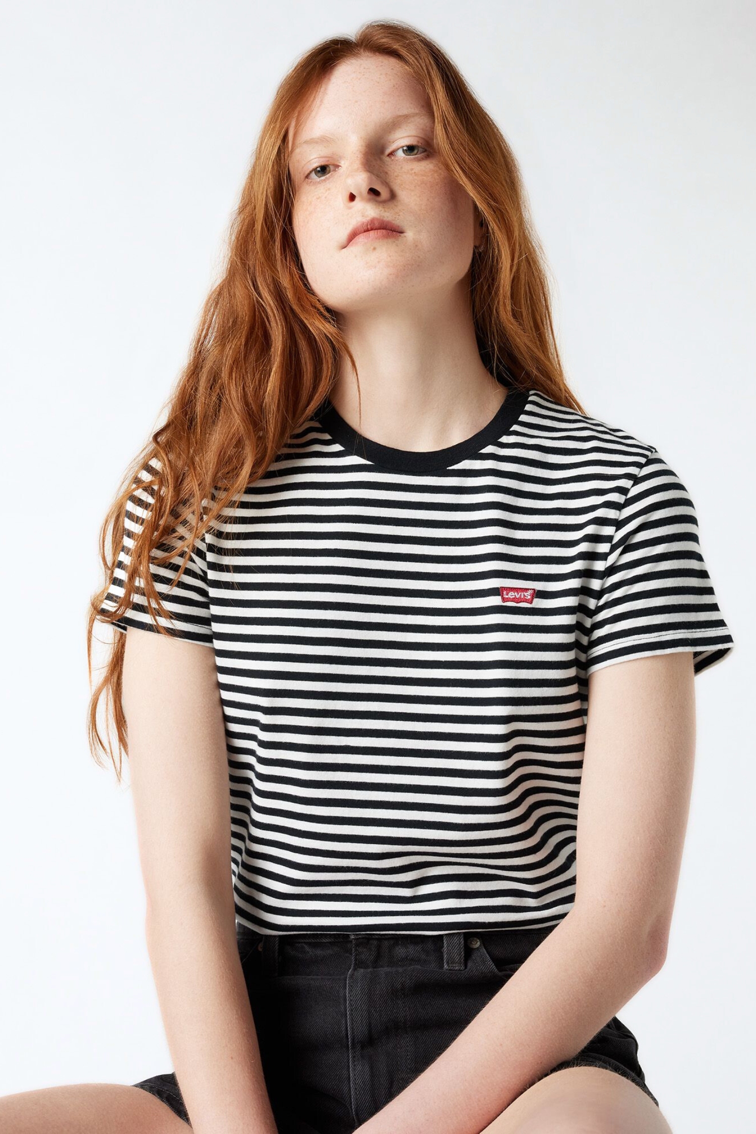Женская футболка в полоску Levi’s® 39185;0087