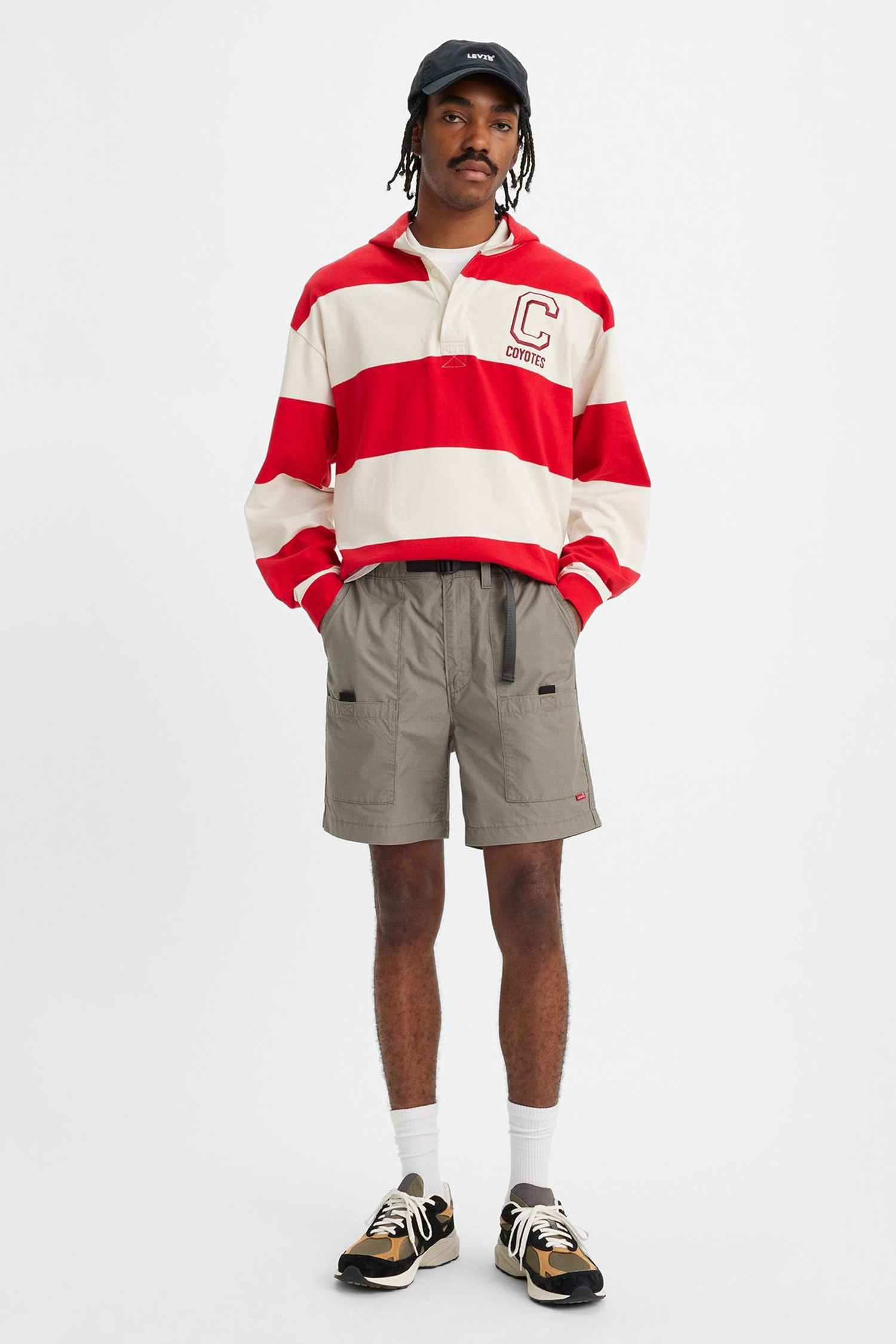 Мужские оливковые шорты Levi’s® A7358;0003