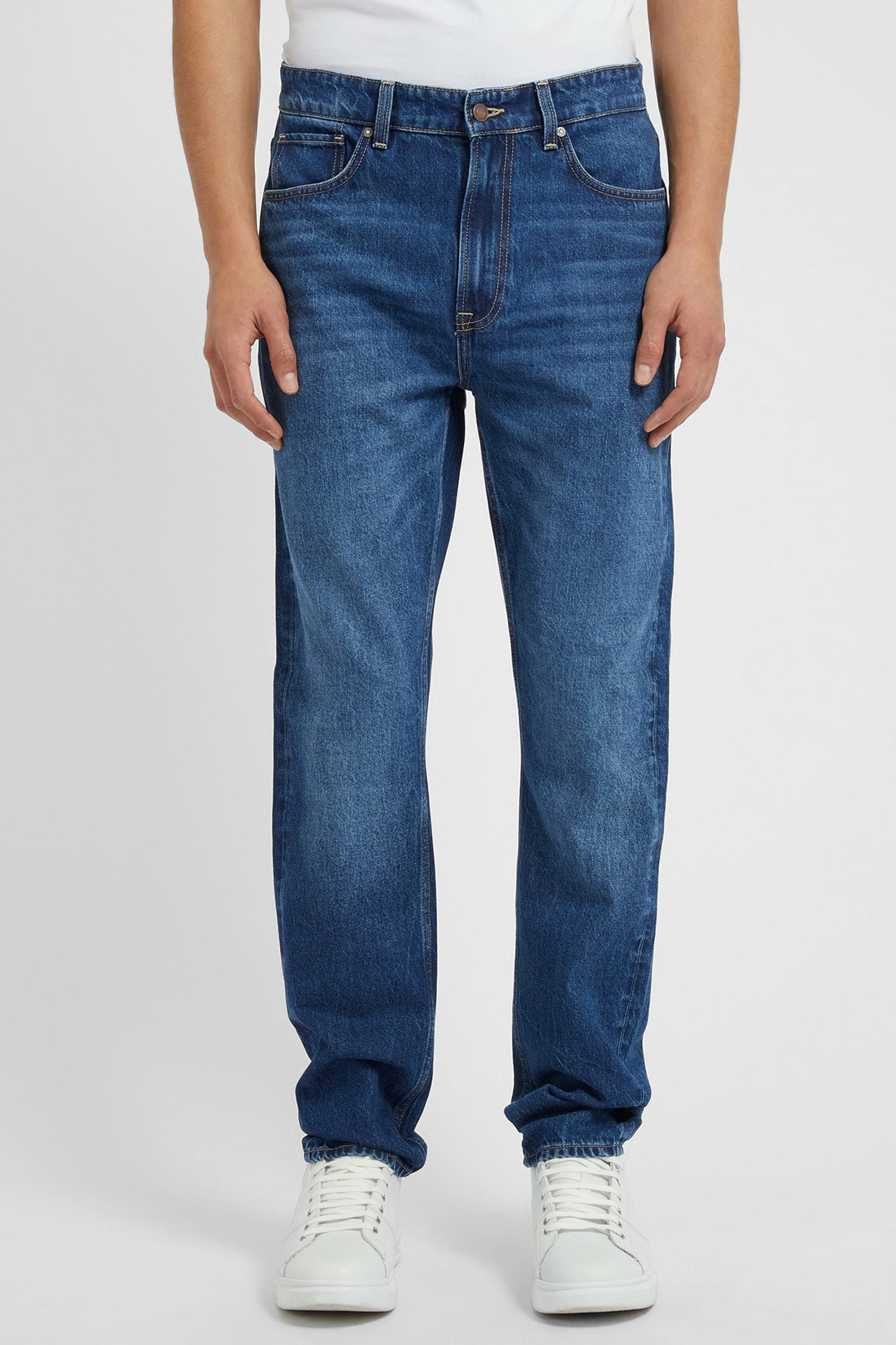 Мужские синие джинсы Guess M3YA14.D4T9H;CRO1