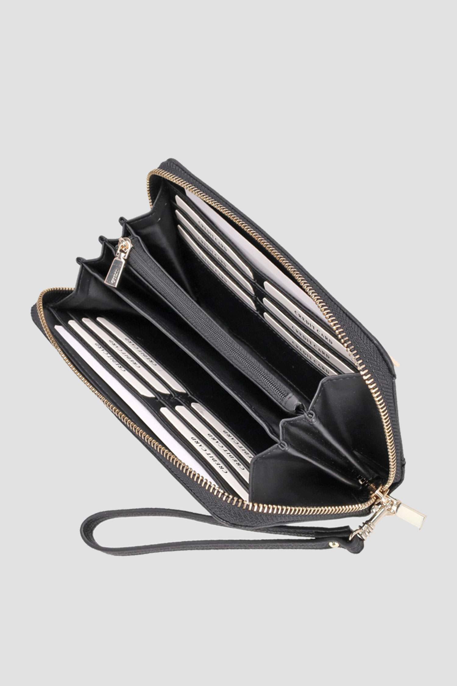 Женский черный кошелек Guess SWBG87.78460;BLA