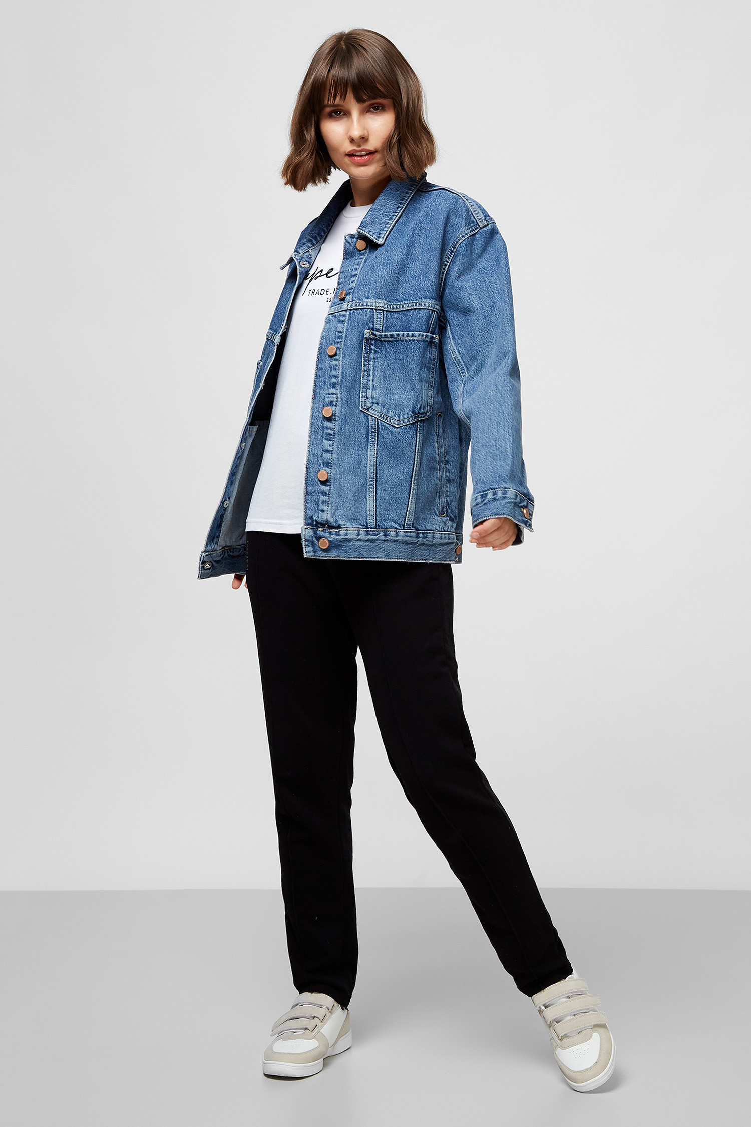 Женская синяя джинсовая куртка SuperDry W5010082A;3GL