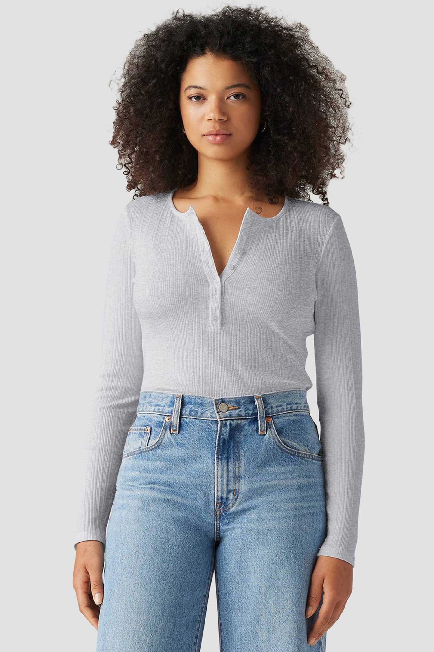 Женский серый джемпер Levi’s® A9333;0008