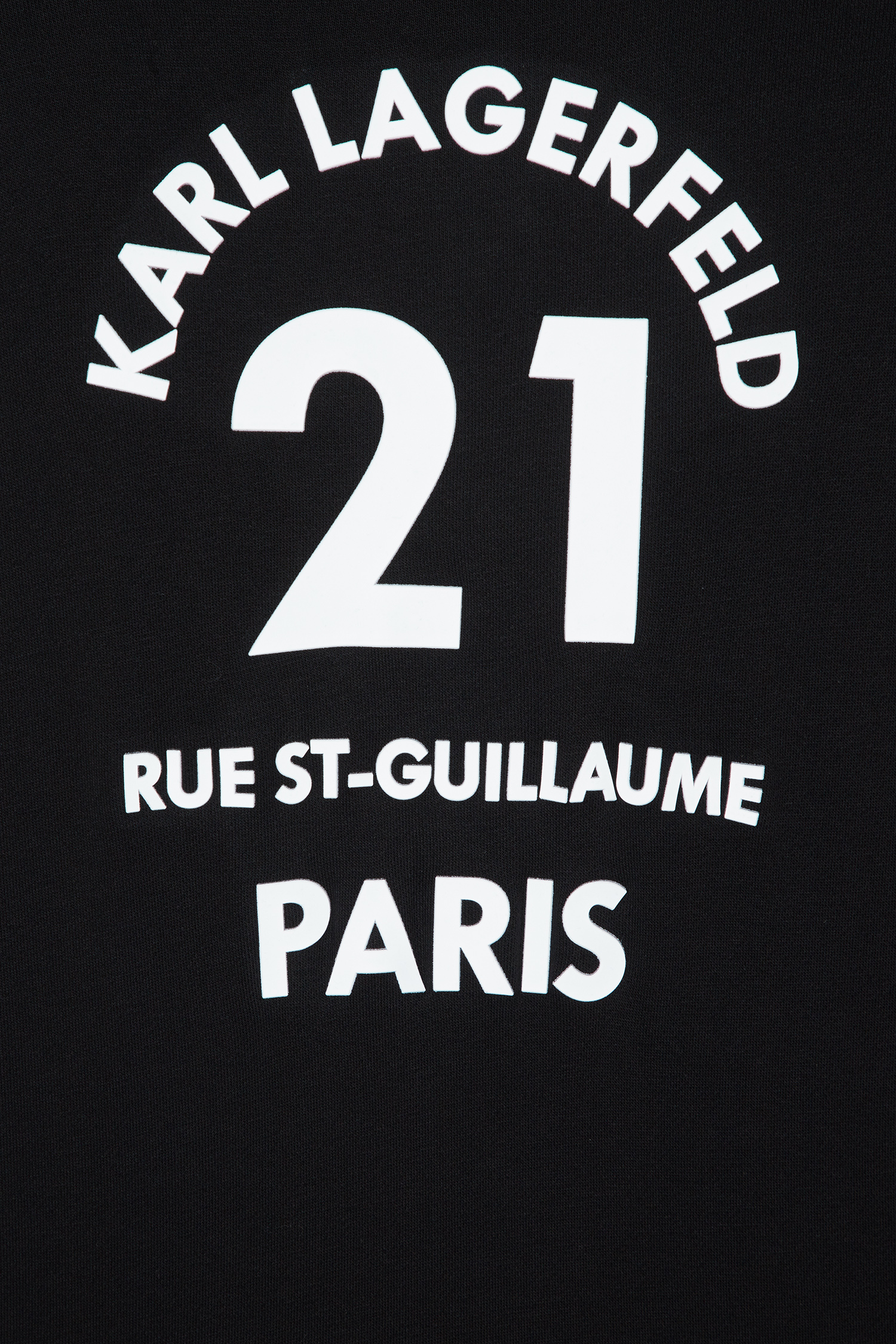 Чоловіче чорне худі Karl Lagerfeld 541900.705074;990