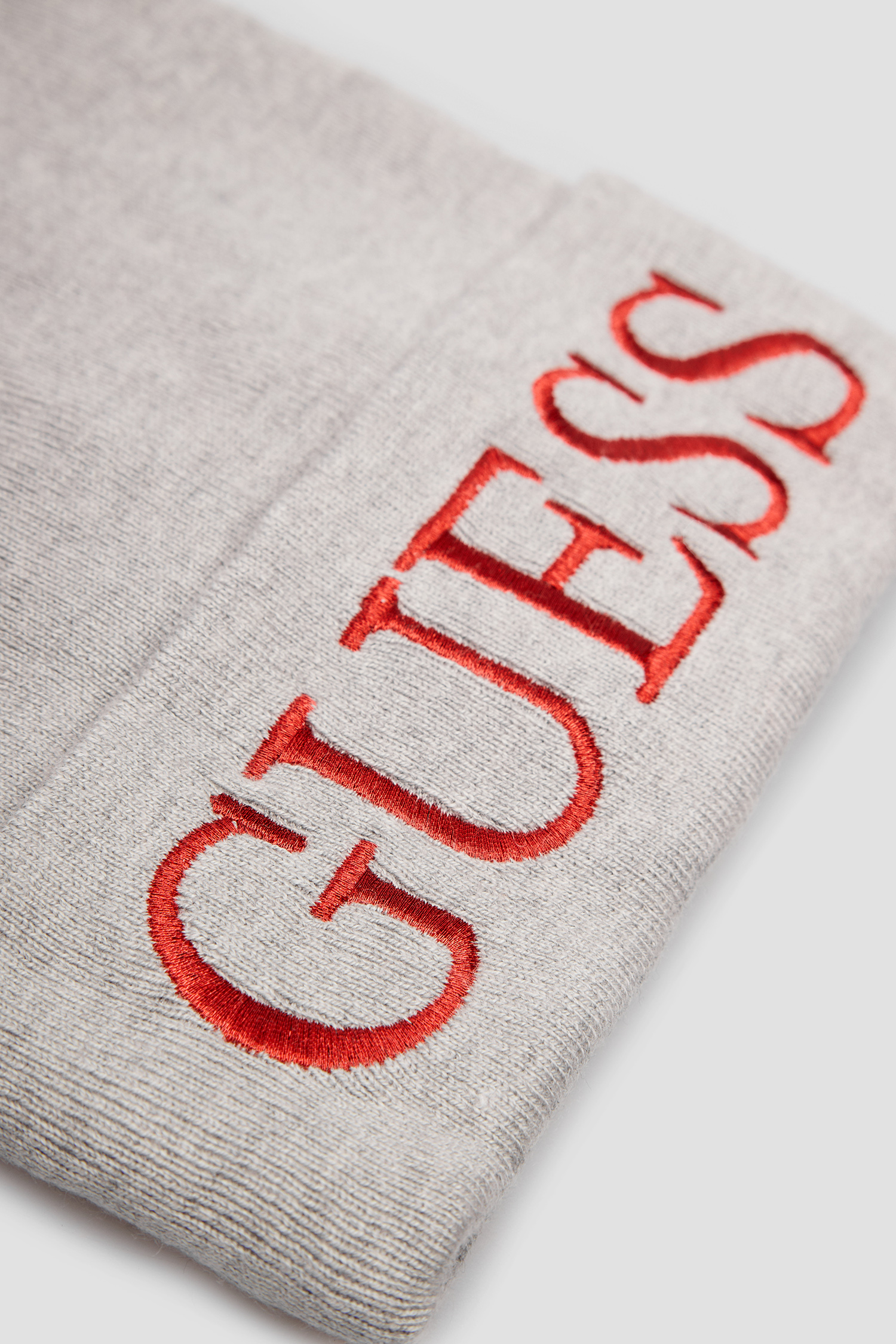 Женская серая шапка Guess AW8728.WOL01;GRY