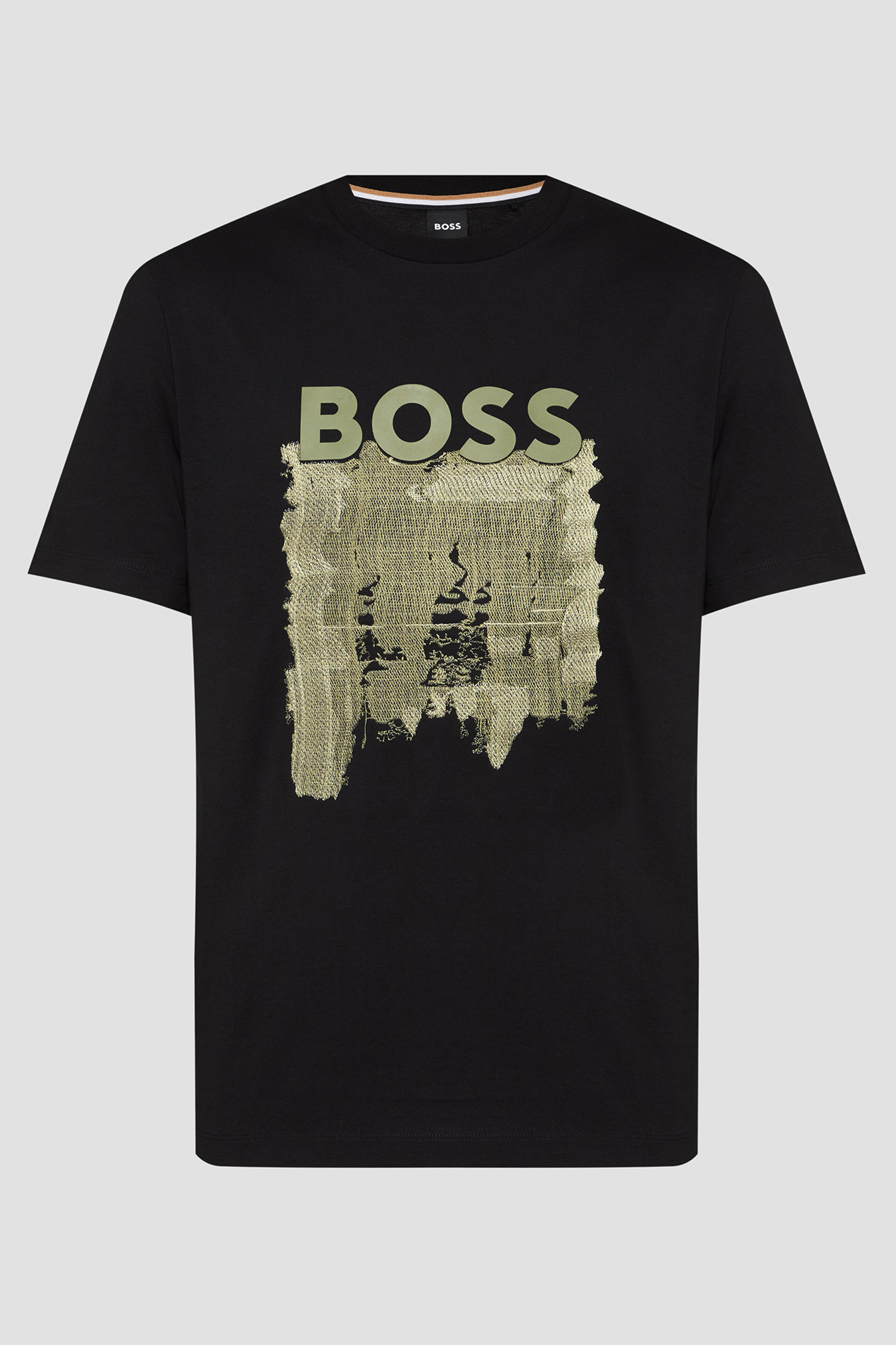 Мужская черная футболка BOSS 50543916;001