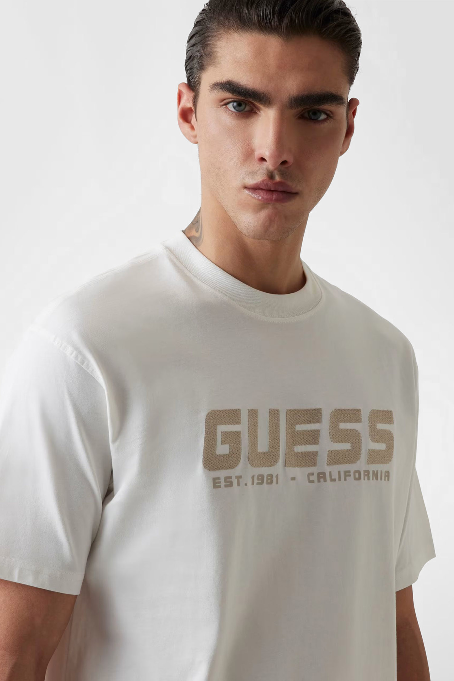 Мужская белая футболка Guess Z5RI10.I3Z14;G018