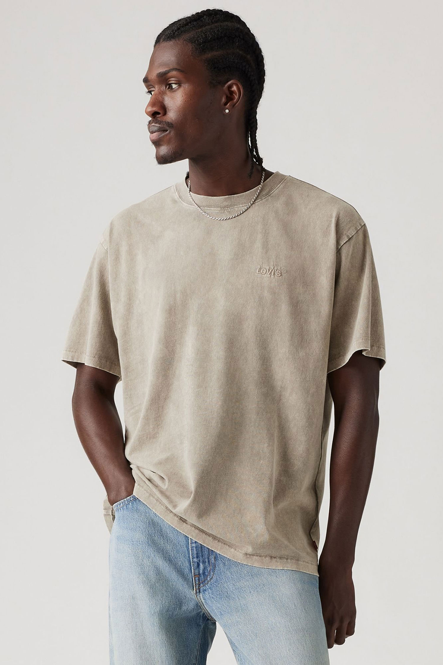 Чоловіча бежева футболка Levi’s® A0637;0134