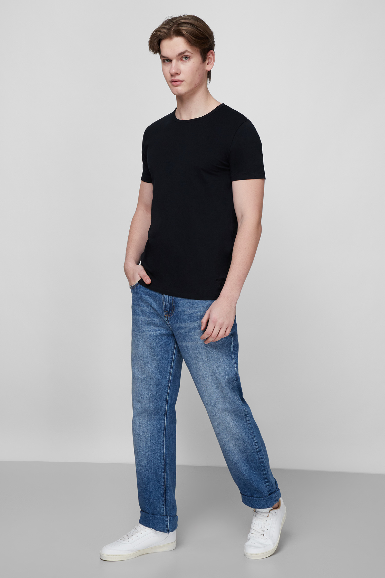 Черная футболка для парней (2 шт) SuperDry M3110044A;02A