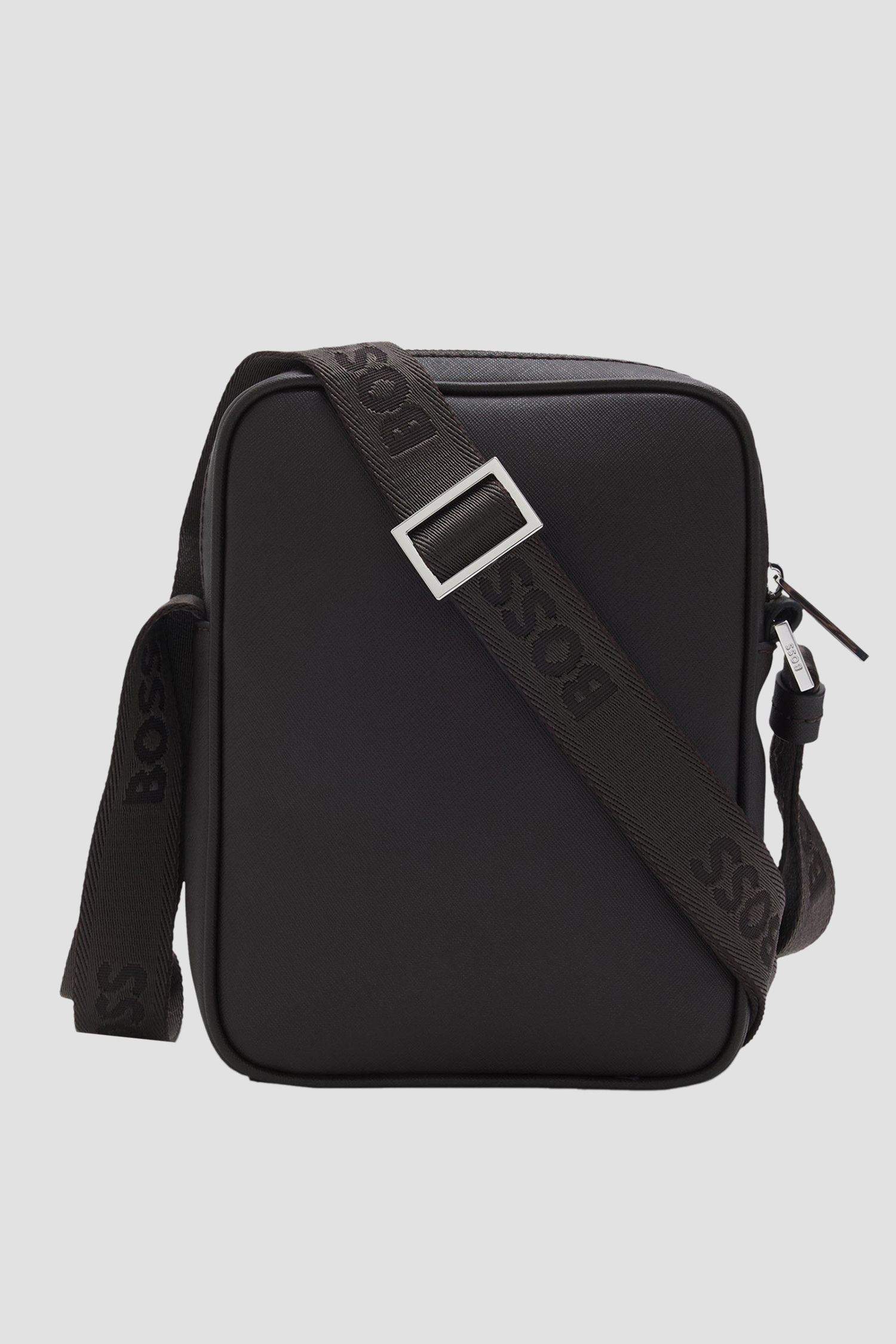 Чоловіча чорна шкіряна сумка BOSS 50483566;203