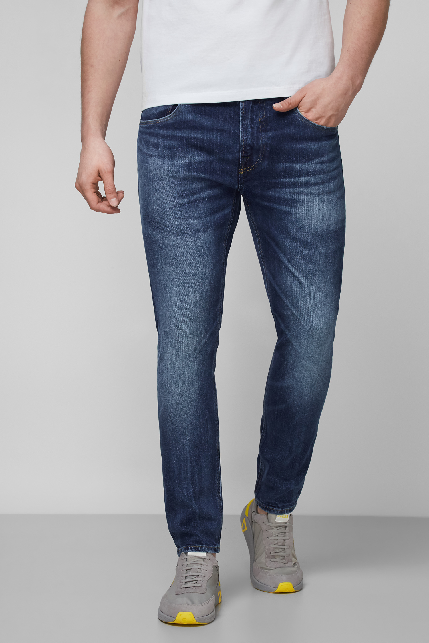 Мужские темно-синие джинсы Guess M1RA27.D46X5;WTLD