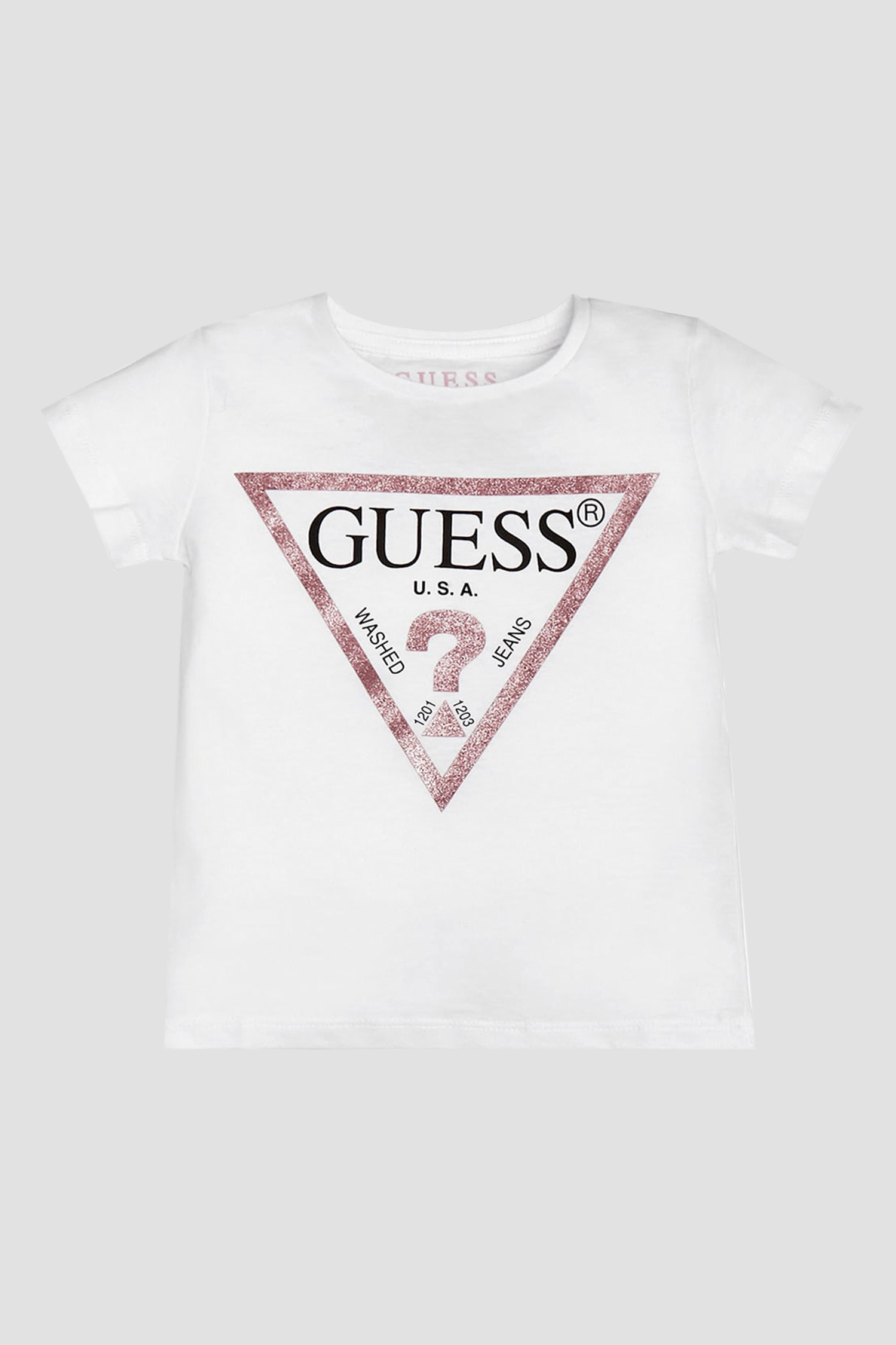 Дитяча біла футболка Guеss Kids K73I56.K8HM0;A000