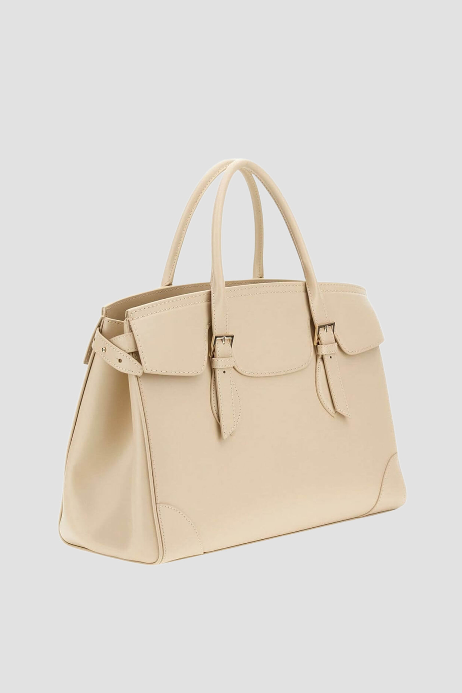 Жіноча бежева шкіряна сумка Guess HWDIAA.L4181;ECR