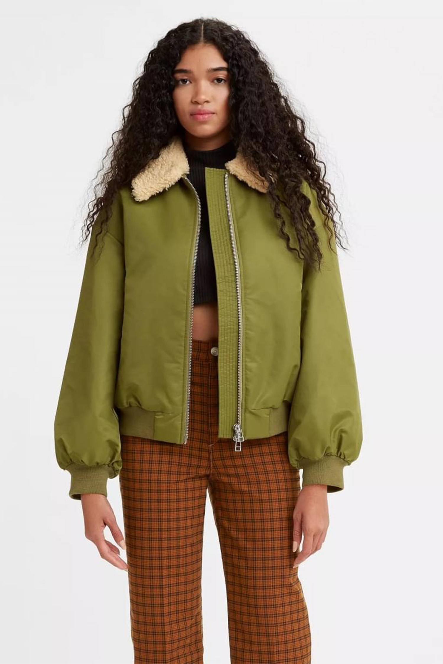 Женская зеленая куртка Levi’s® A1639;0000
