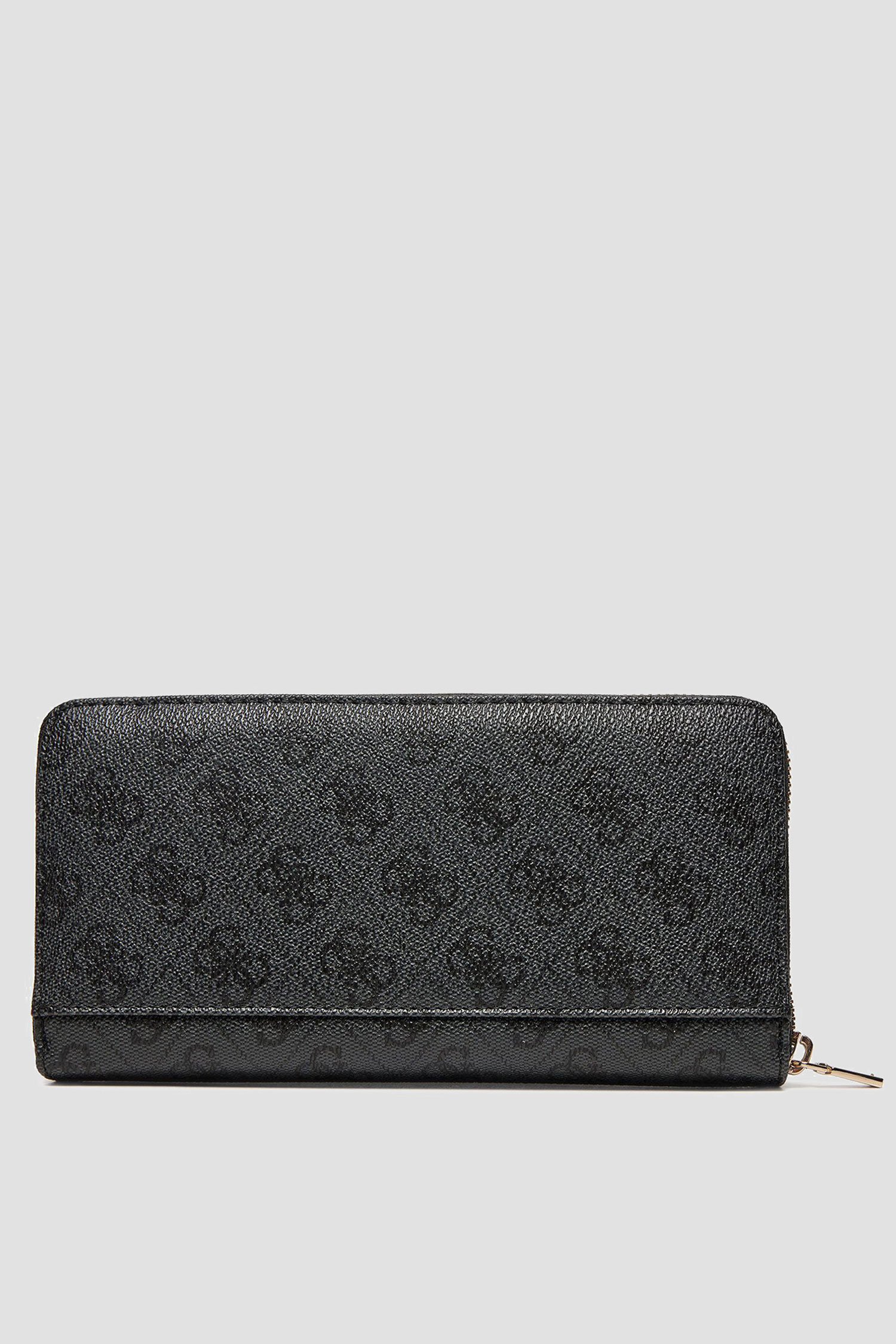 Женский черный кошелек с узором Guess SWSG85.00163;CLO