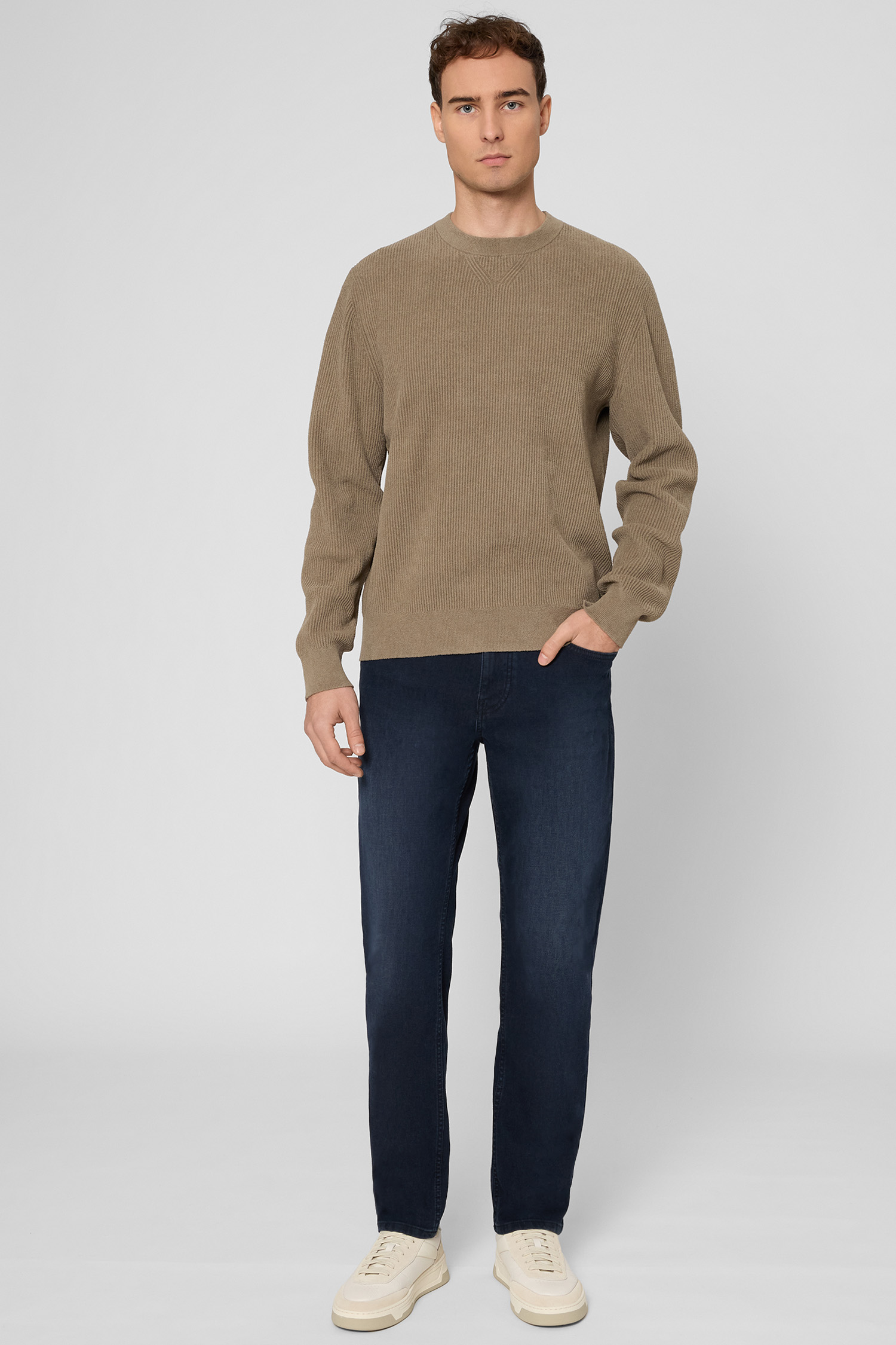 Мужские темно-синие джинсы BOSS 50549820;401