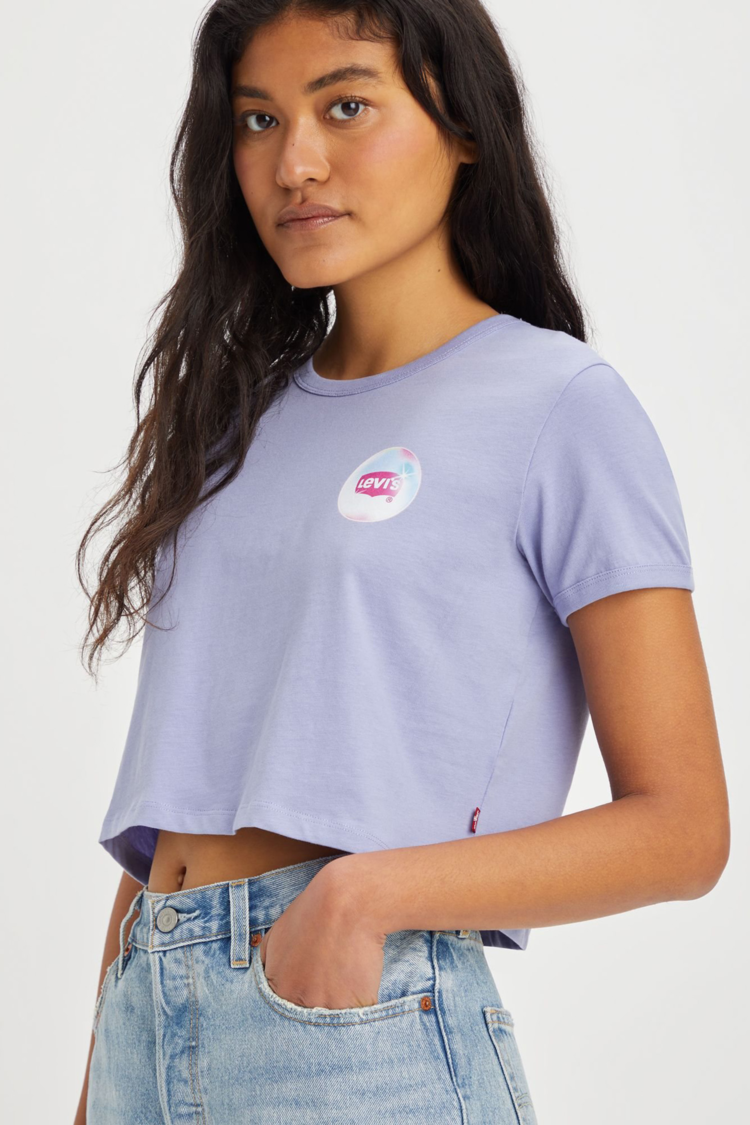Женская сиреневая футболка Levi’s® A4926;0015