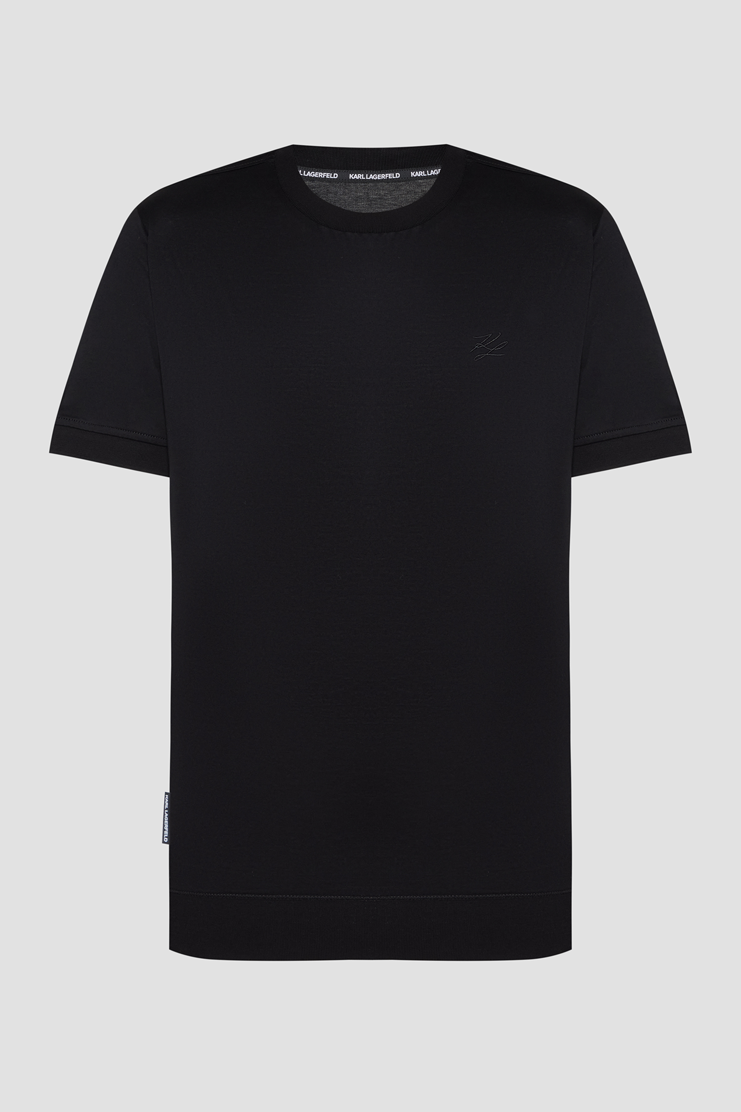 Мужская черная футболка Karl Lagerfeld 553200.755000;990