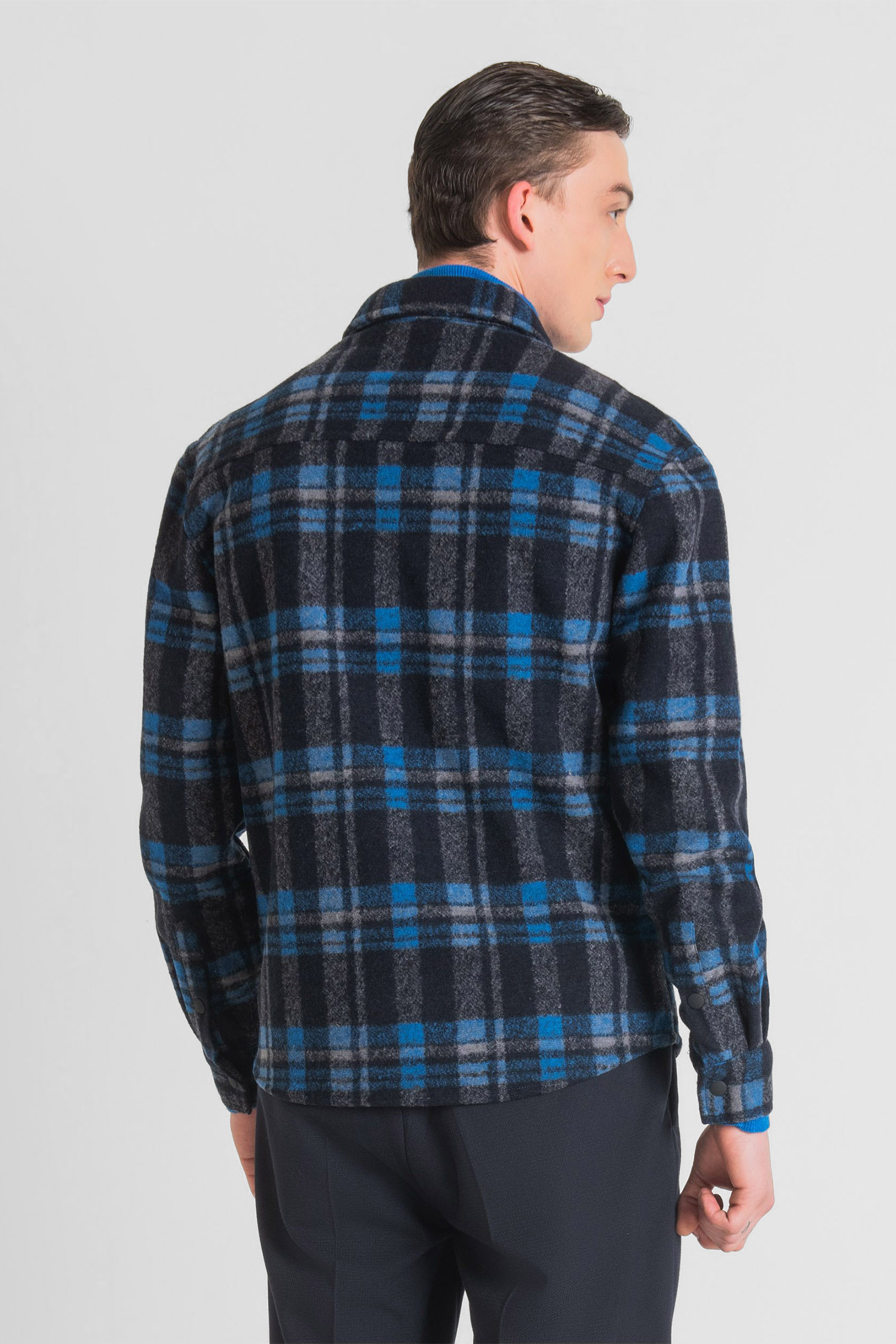 Чоловіча картата сорочка-пальто Antony Morato MMSL00710.FA160086;7073