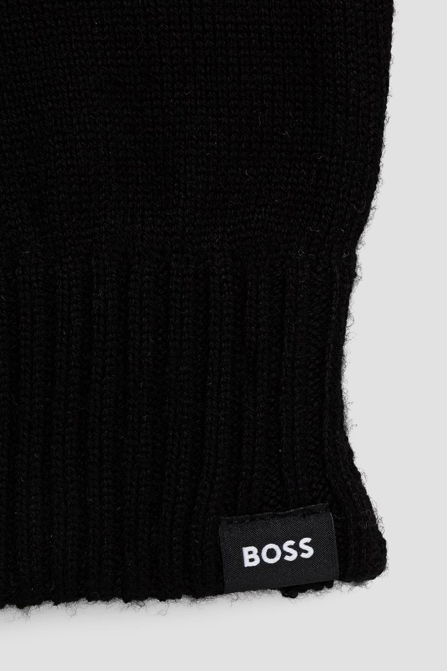 Мужские черные перчатки BOSS 50571896;001
