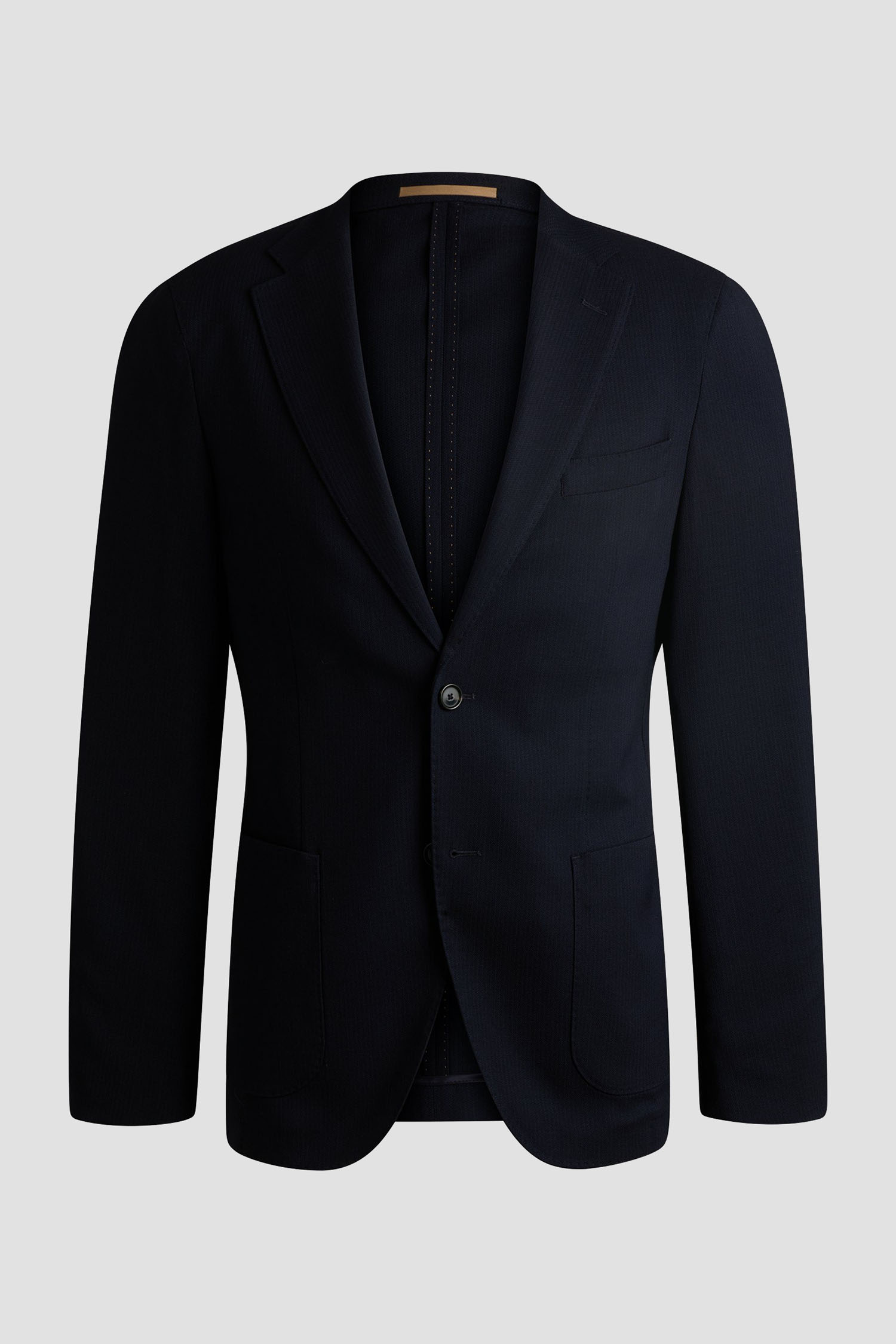 Мужской темно-синий шерстяной блейзер BOSS 50533269;404