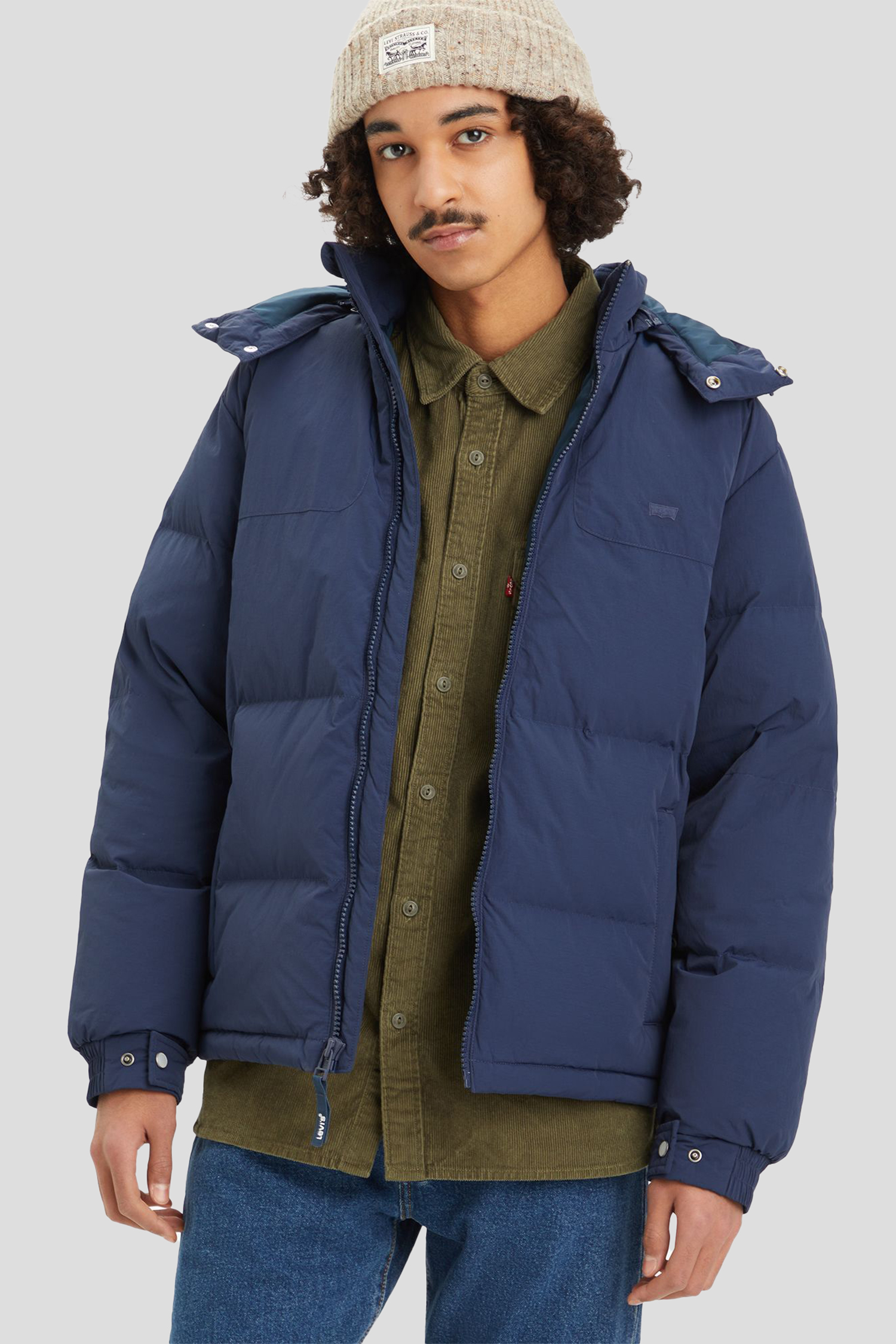 Мужская темно-синяя куртка Levi’s® A8557;0001