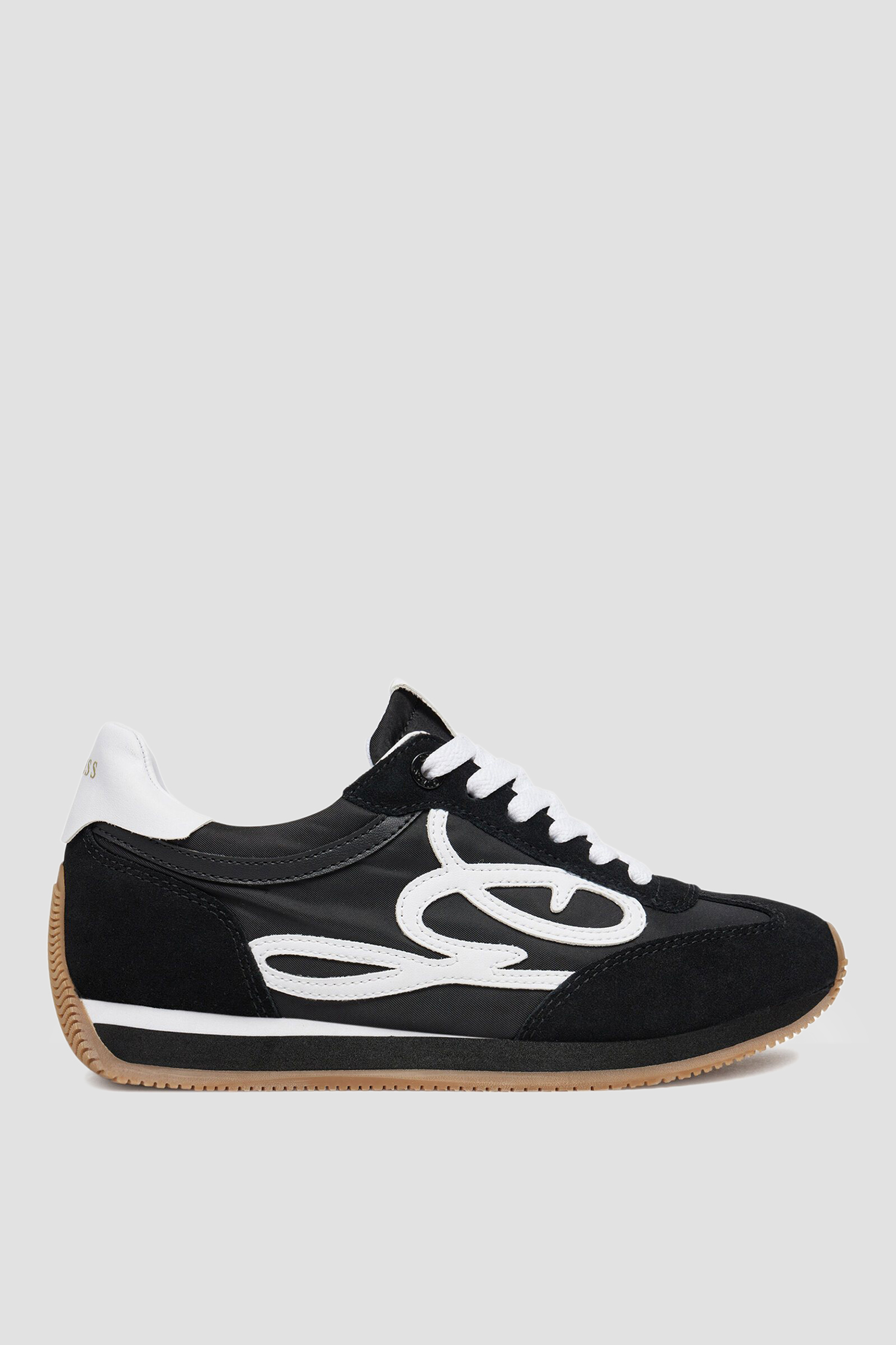 Женские черные кроссовки Guess FLPSKR.SUE12;BLACK