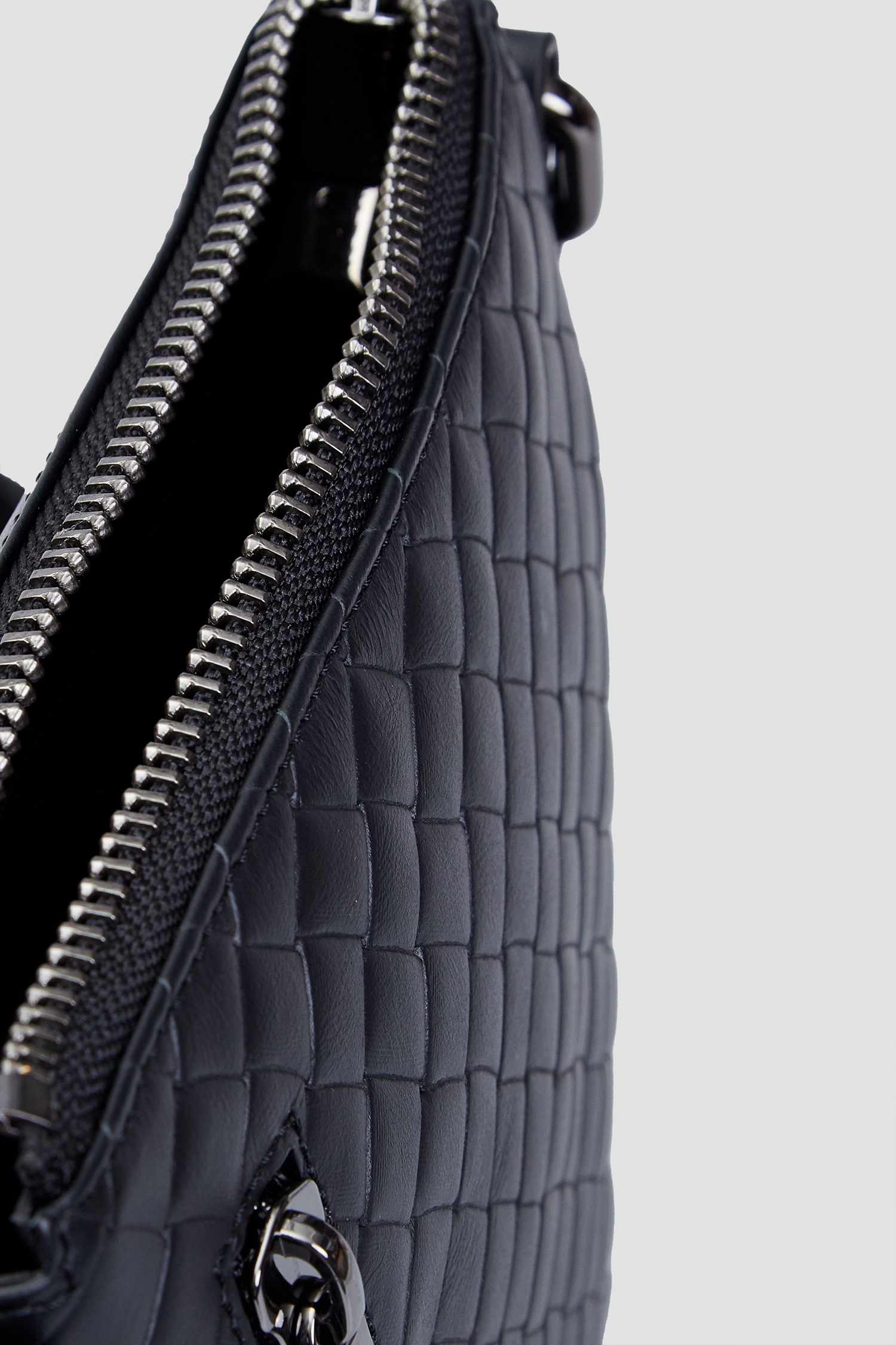 Чоловіча чорна шкіряна сумка BALDININI C4B002XXINTR;0000