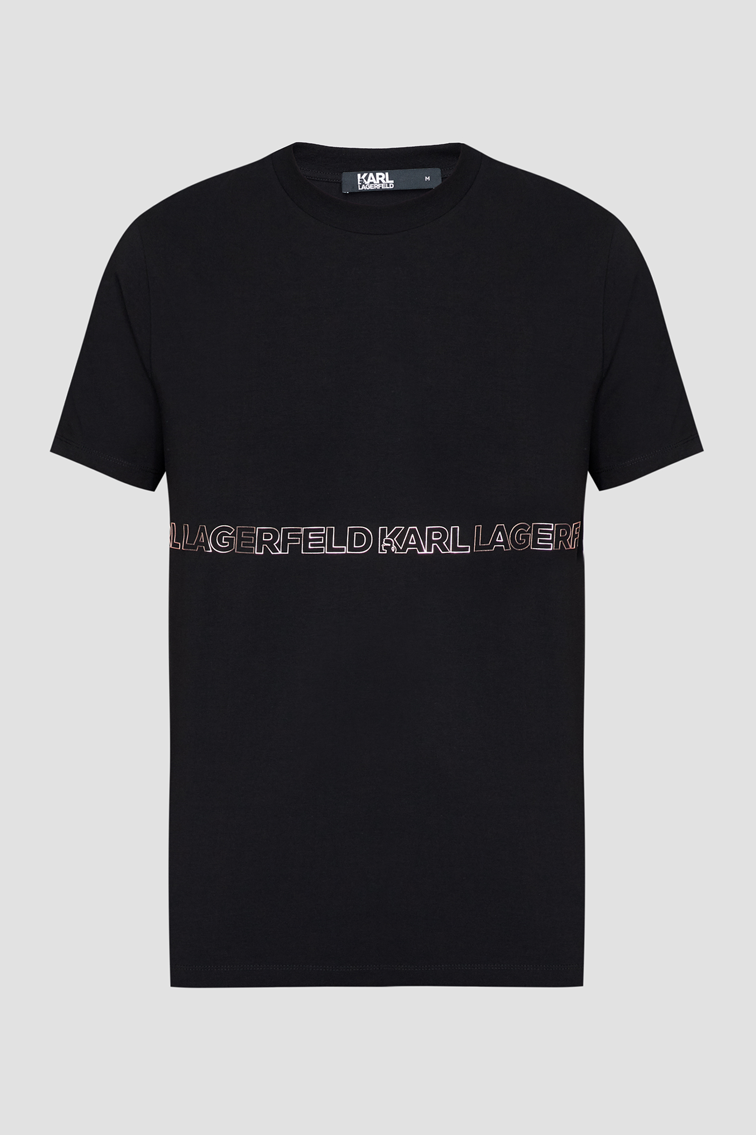 Чоловіча чорна футболка Karl Lagerfeld 532221.755058;990
