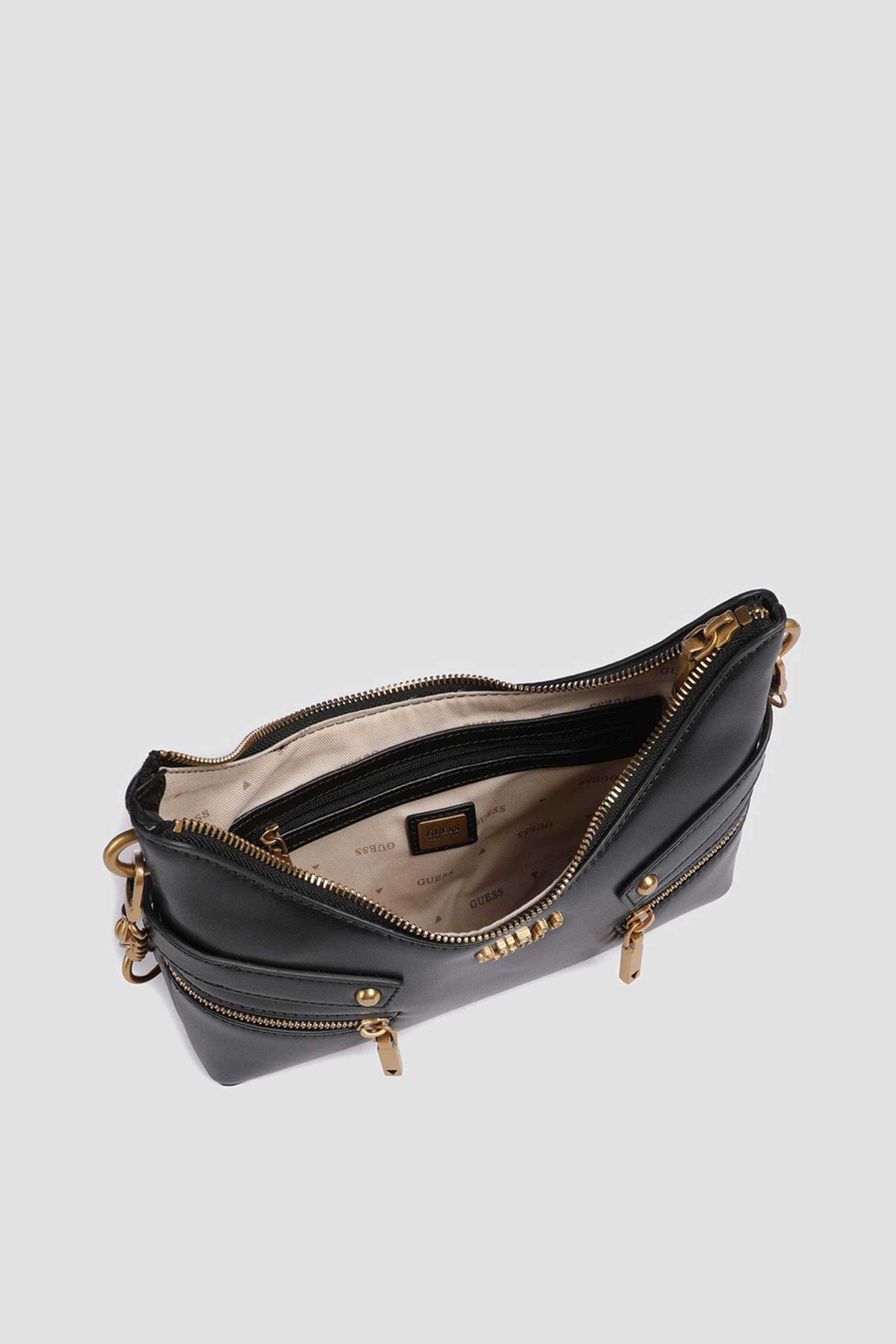 Женская черная сумка Guess HWVB93.45180;BLA