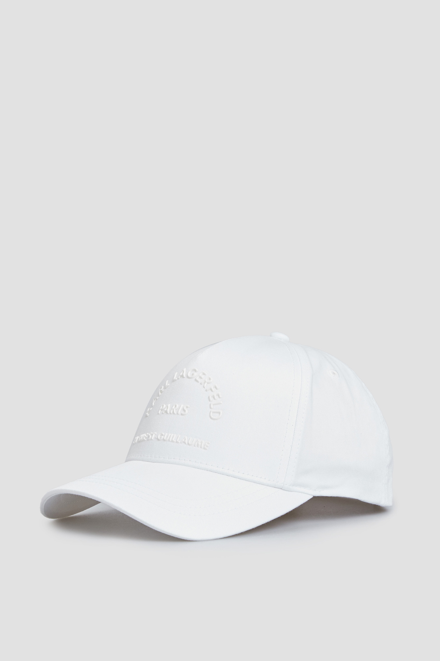 Мужская белая кепка Karl Lagerfeld 532123.805619;10