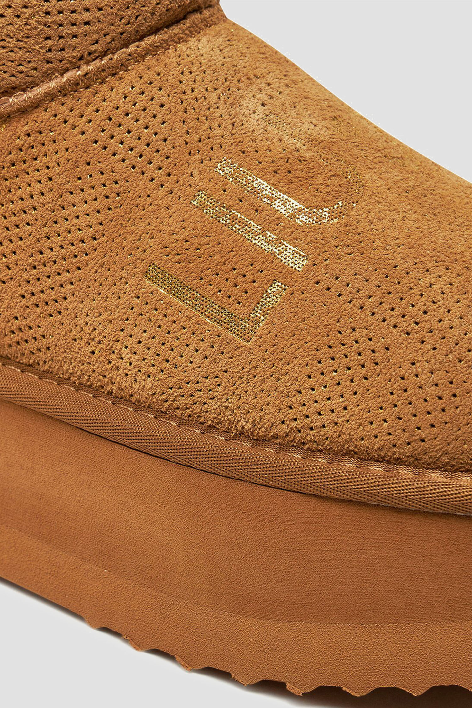 Женские рыжие замшевые угги Liu Jo SA4051.PX373;00668