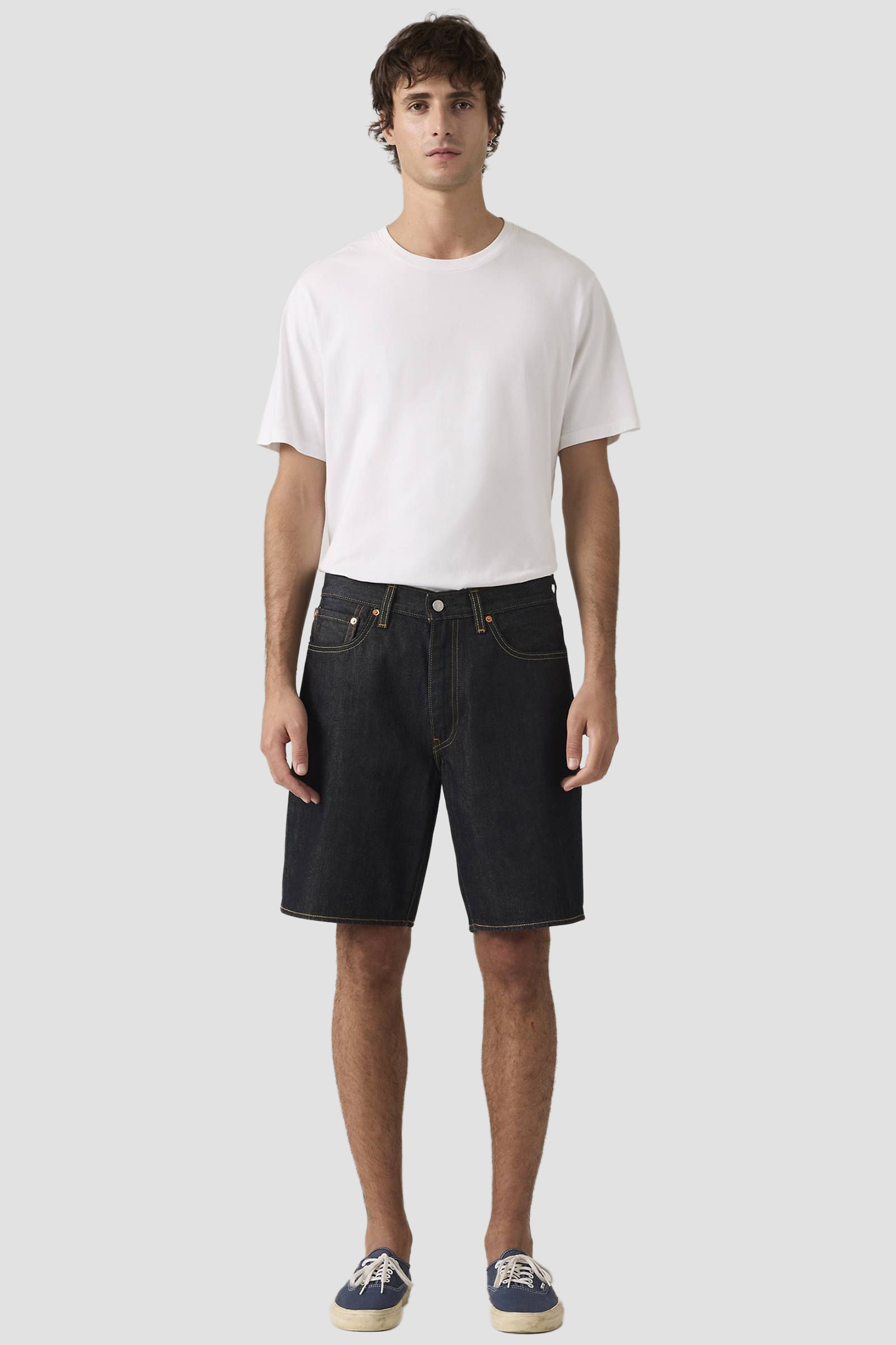 Мужские черные джинсовые шорты Levi’s® A8461;0038