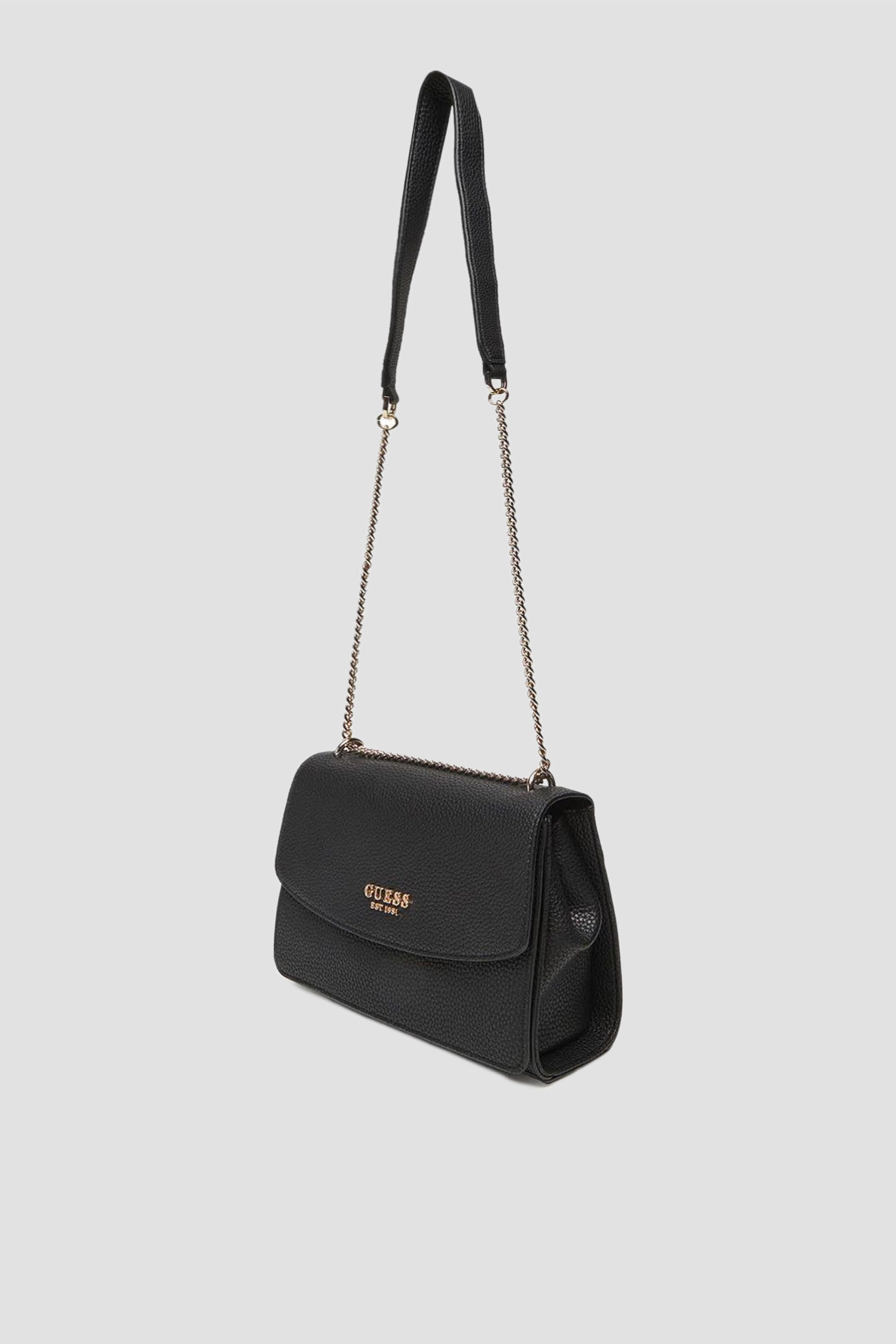 Женская черная сумка Guess HWBG73.34210;BLA