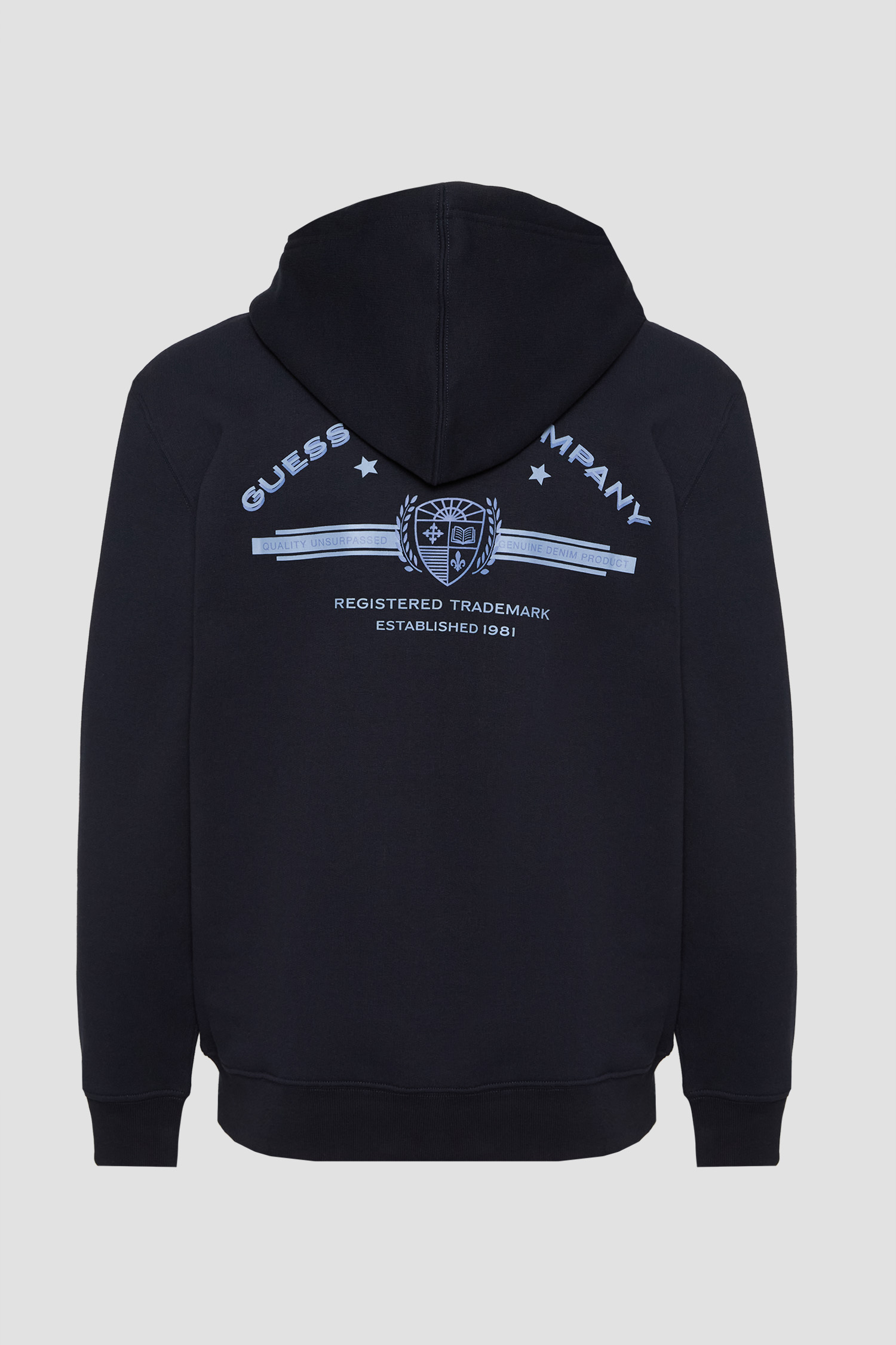 Чоловіча темно-синя кофта на блискавці Guess Jeans M5BQ28.K9V31;A71W