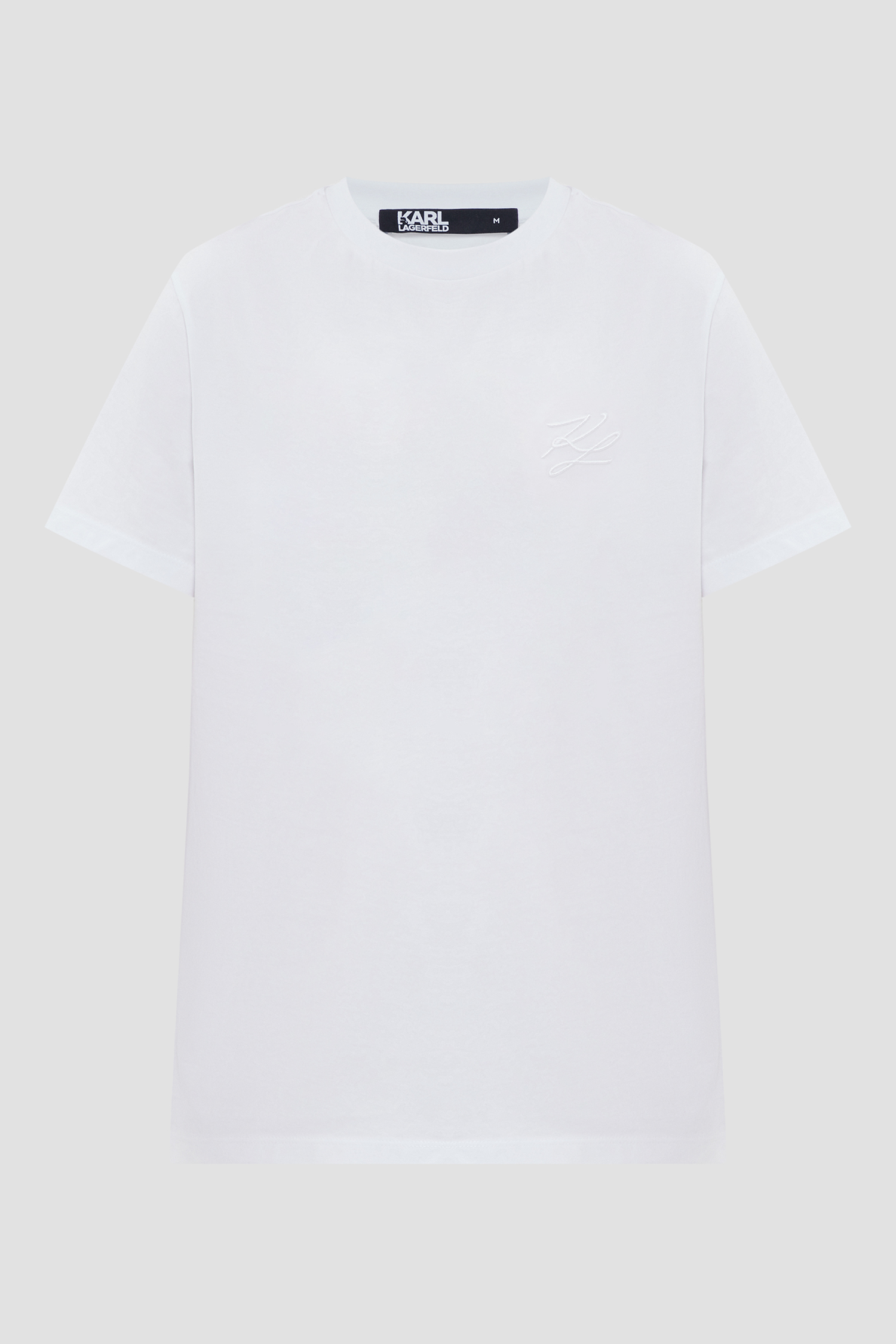 Мужская белая футболка Karl Lagerfeld 543221.755403;10