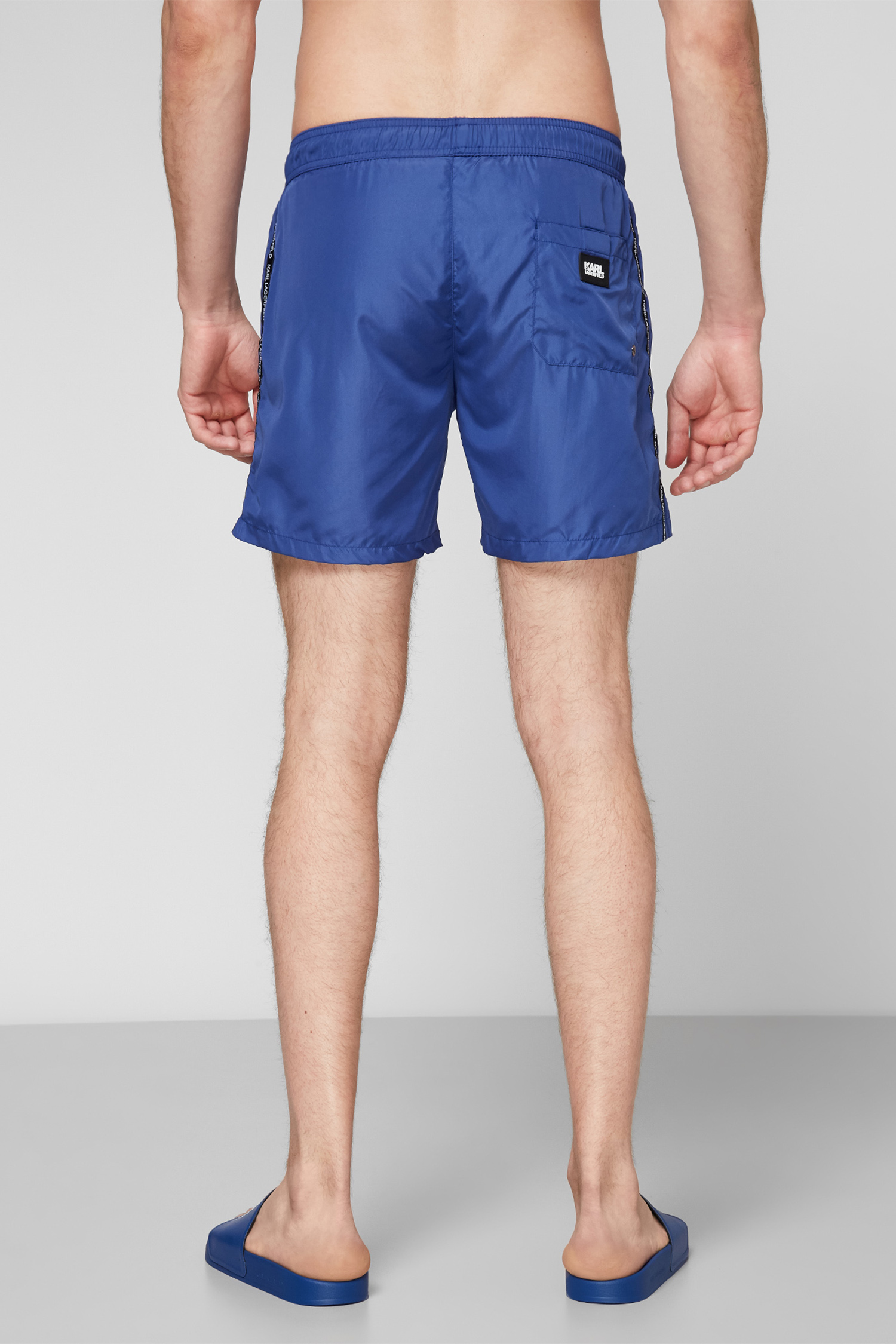 Мужские синие плавательные шорты Karl Lagerfeld KL21MBM03;NAVY