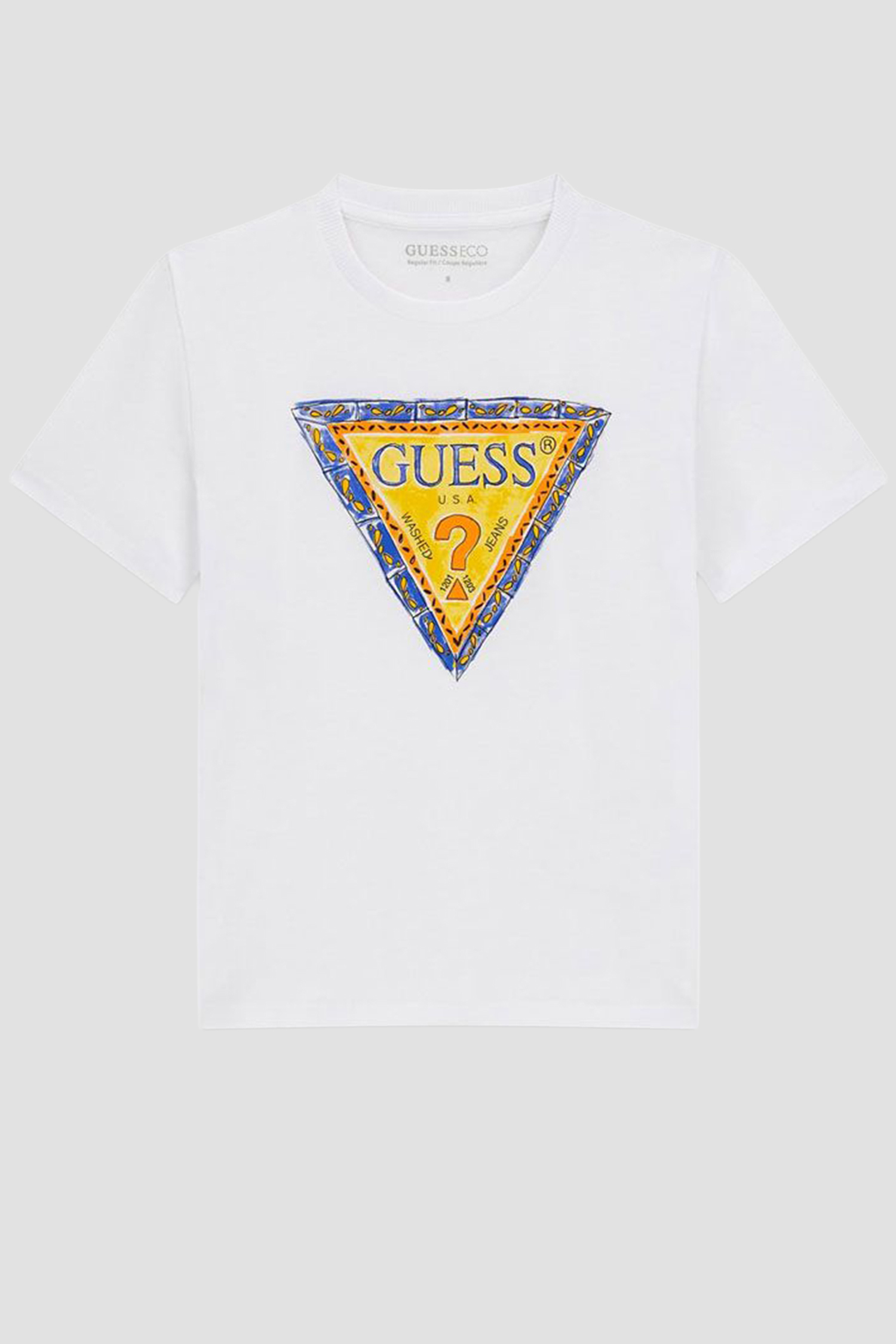 Дитяча біла футболка Guess Kids L6GI00.K8HM4;G011
